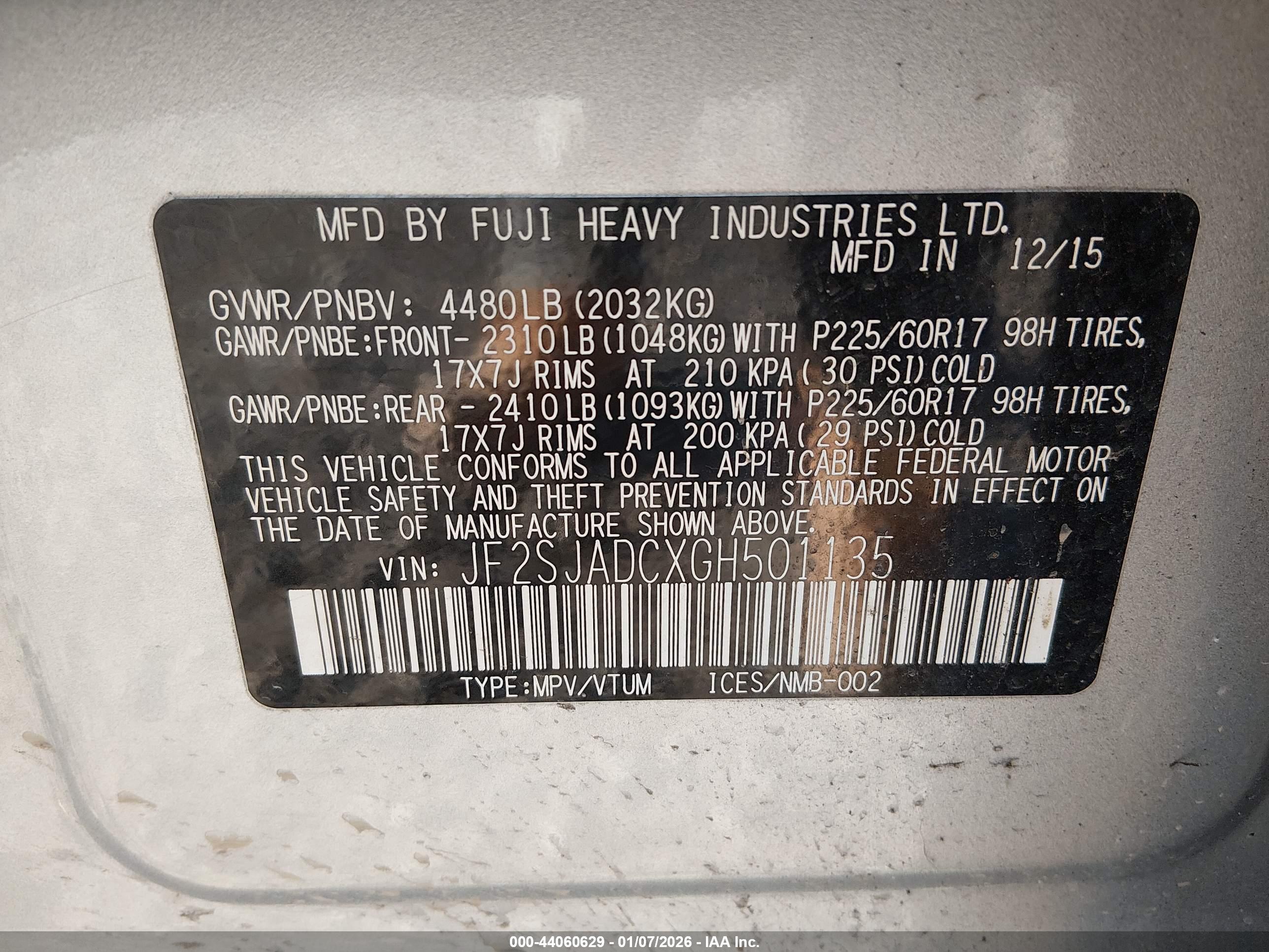 SUBARU FORESTER image 9