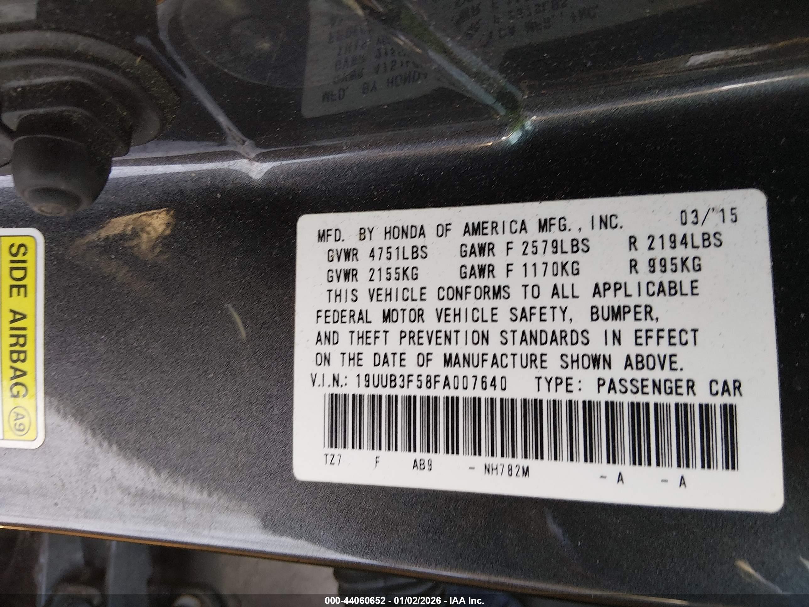 ACURA TLX image 9