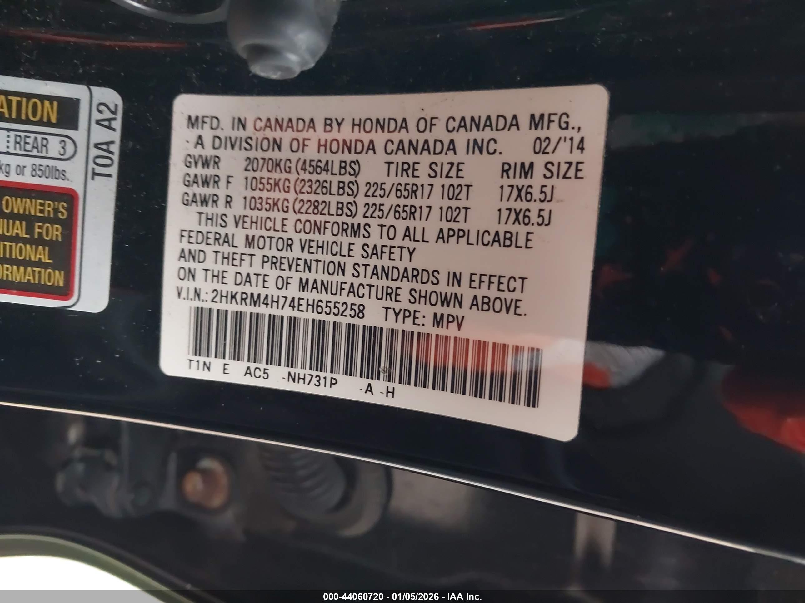 HONDA CR-V image 9