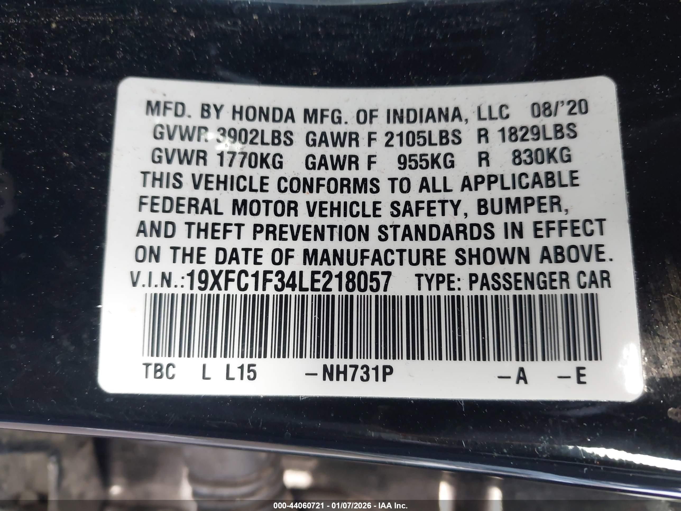 HONDA CIVIC image 9