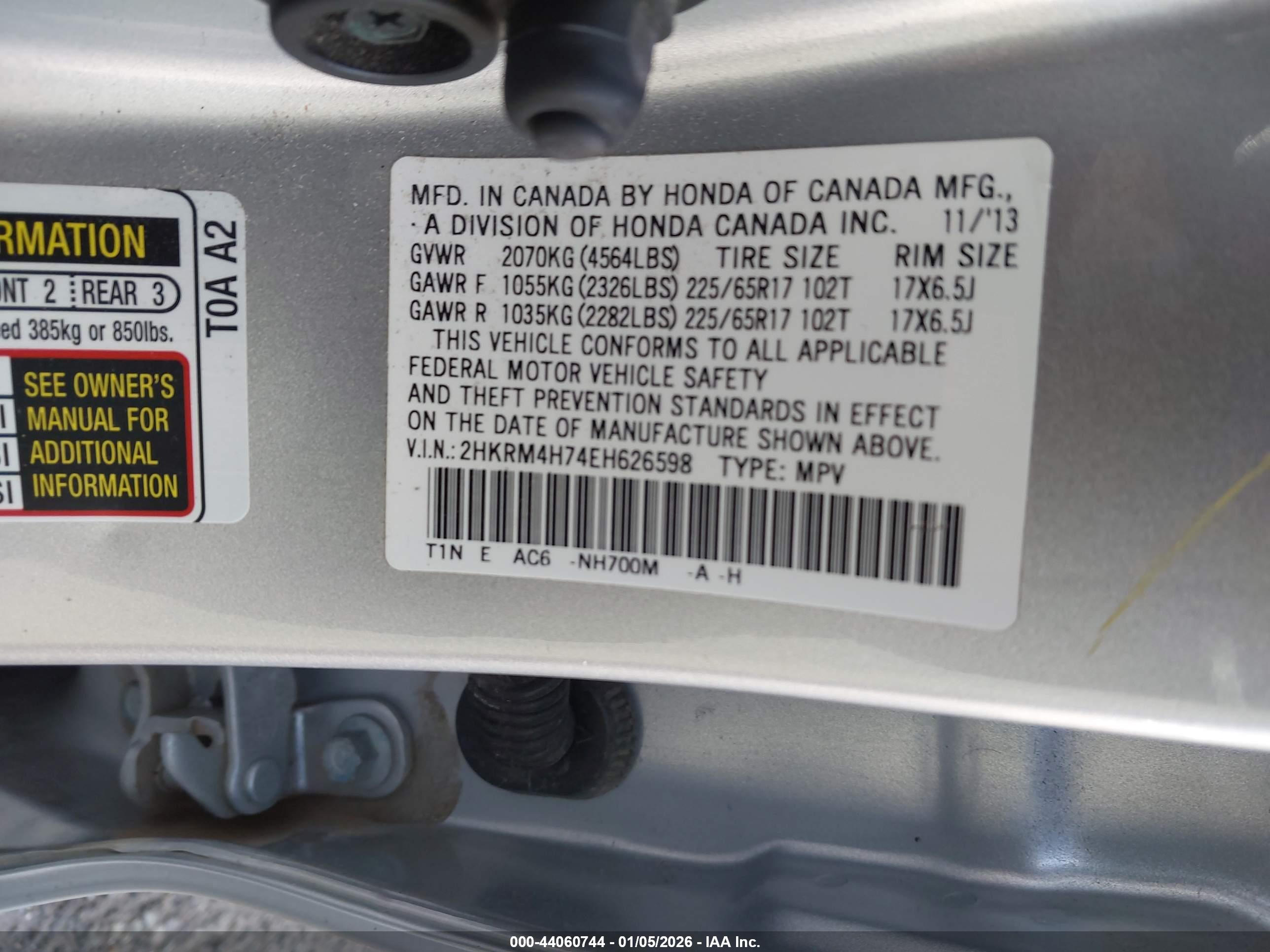 HONDA CR-V image 9