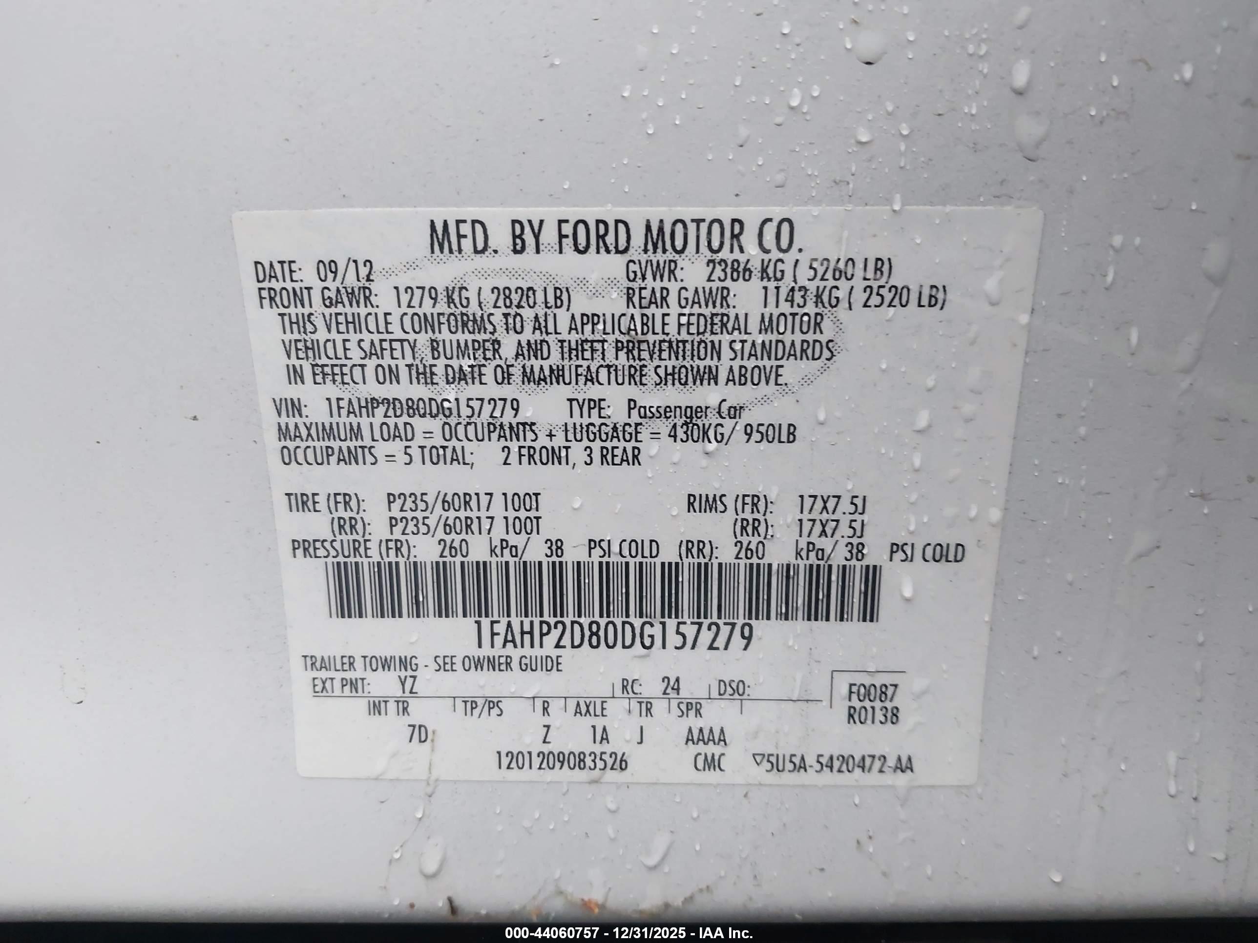 FORD TAURUS image 9
