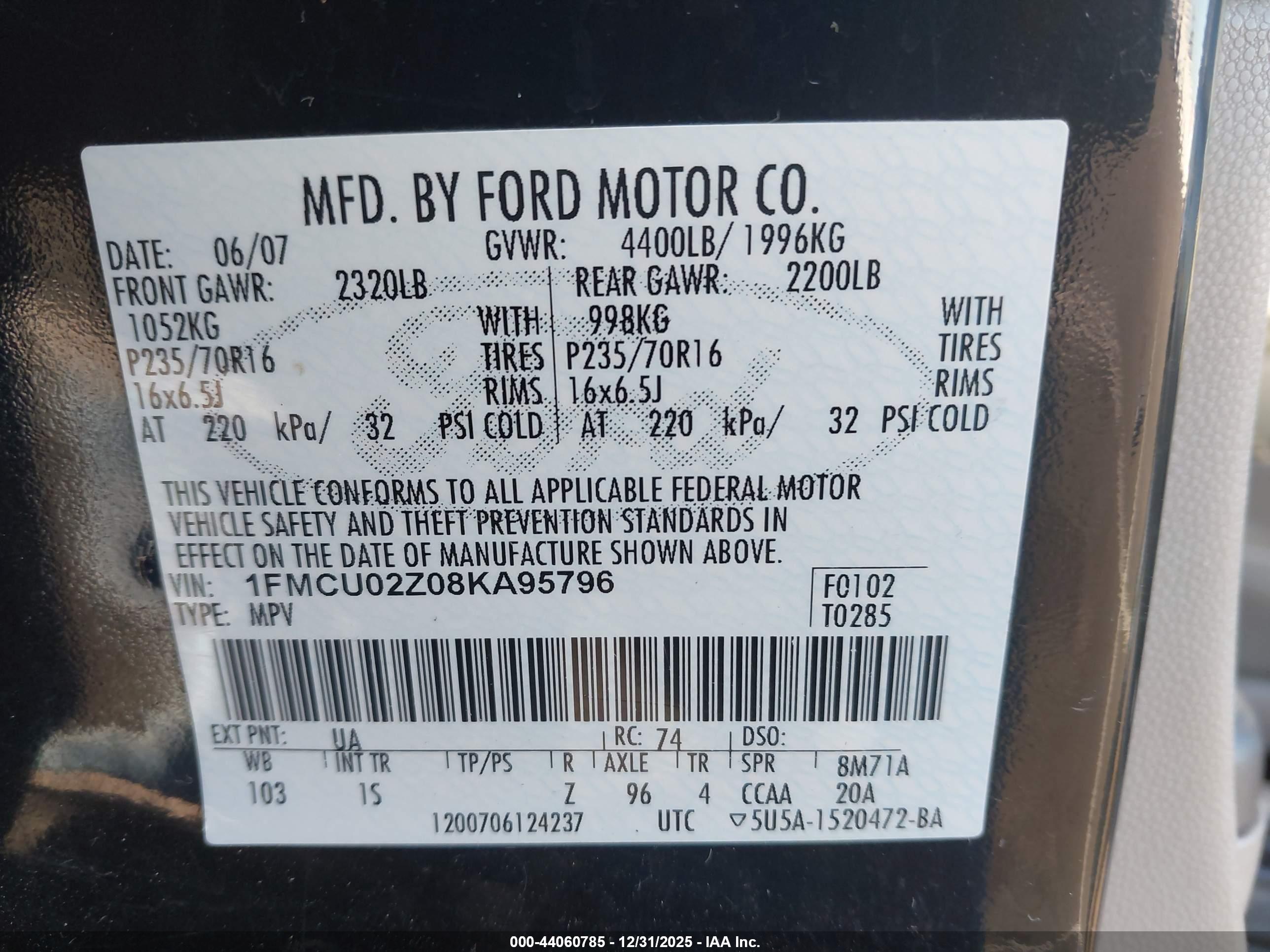 FORD ESCAPE image 9