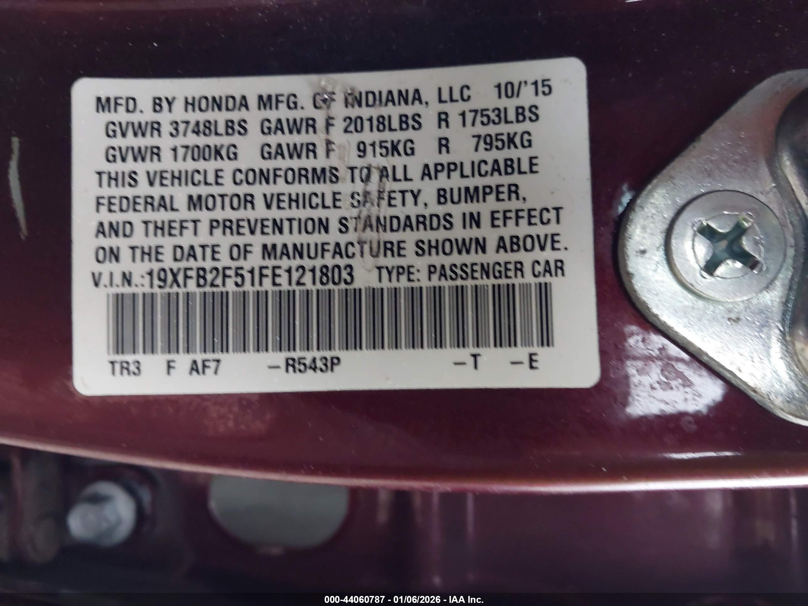 HONDA CIVIC image 9