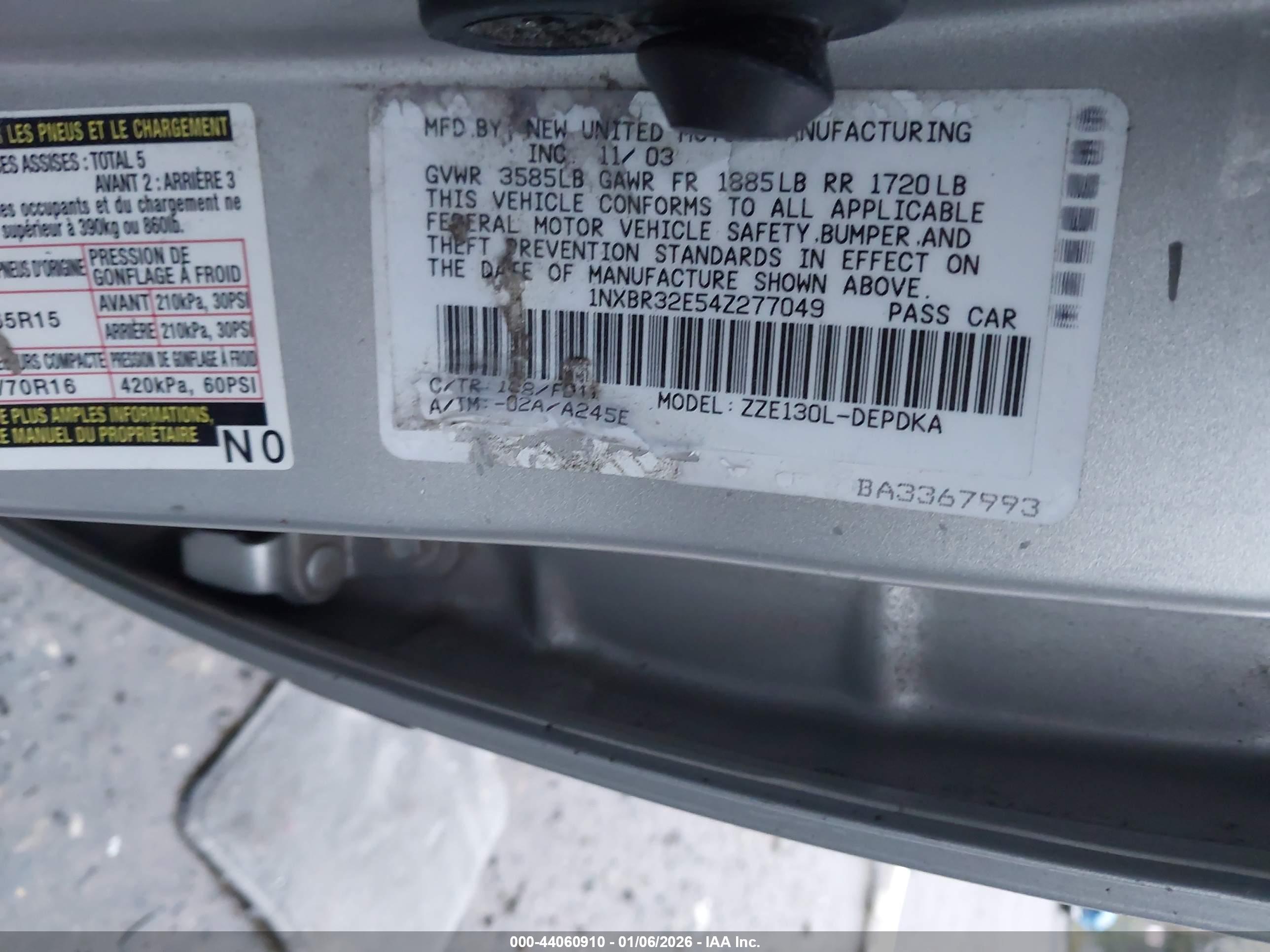 TOYOTA COROLLA image 9