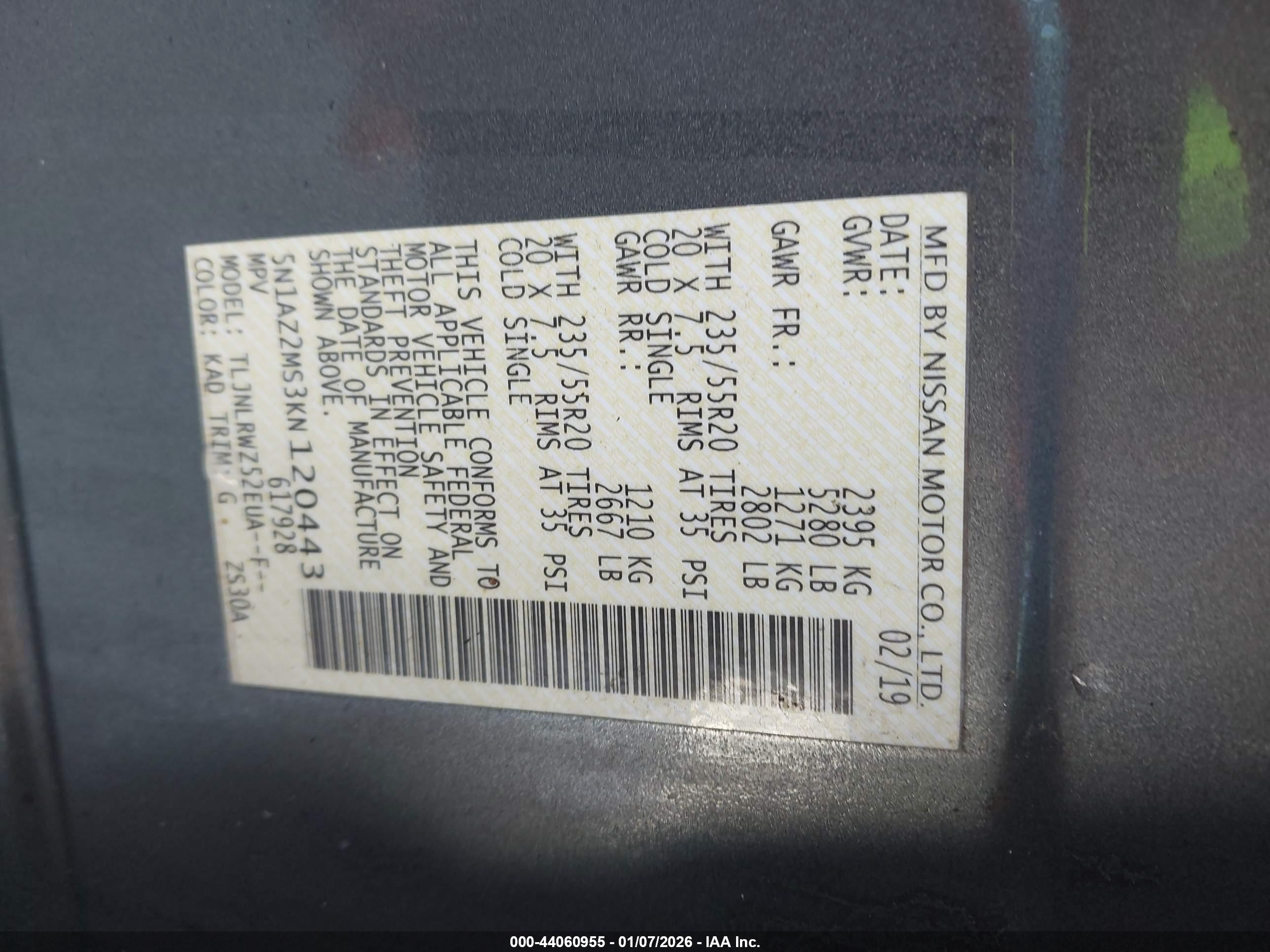 NISSAN MURANO image 9