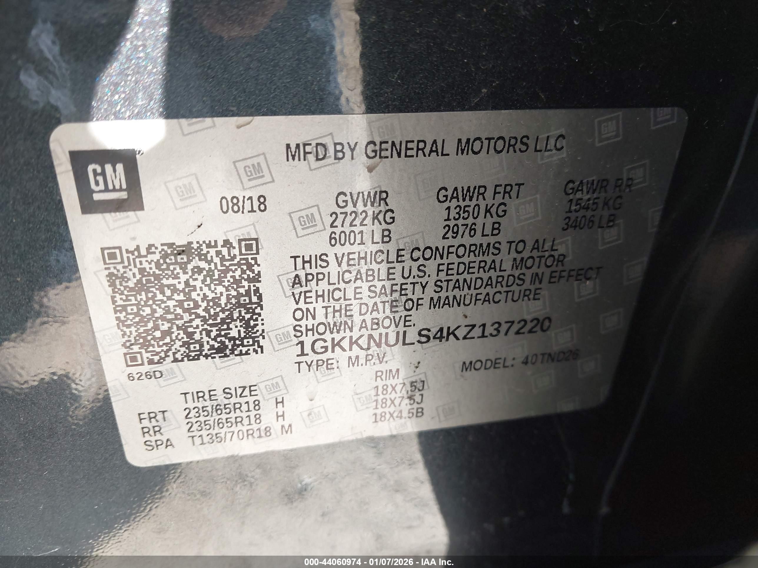 GMC ACADIA image 9