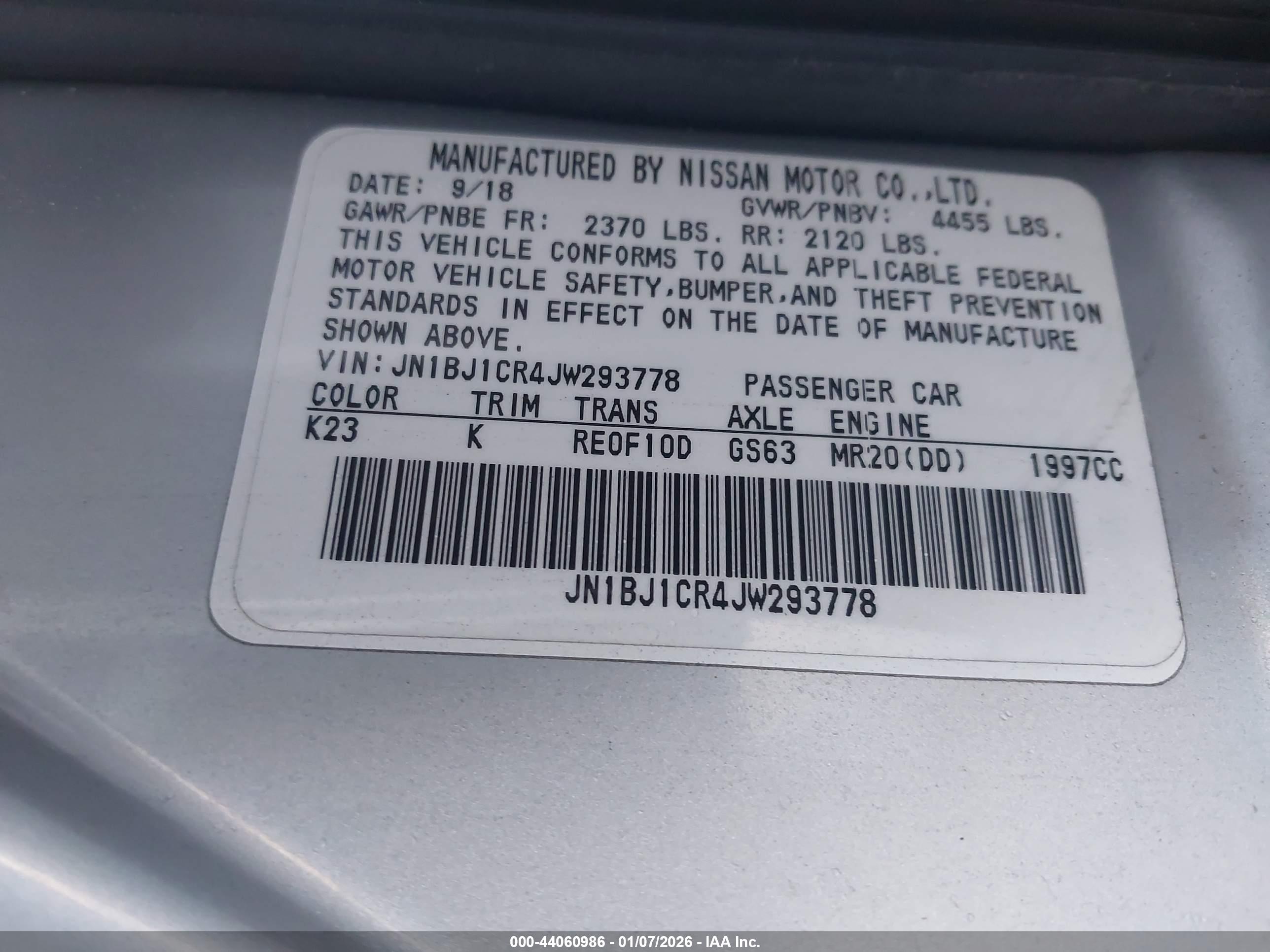 NISSAN ROGUE image 9