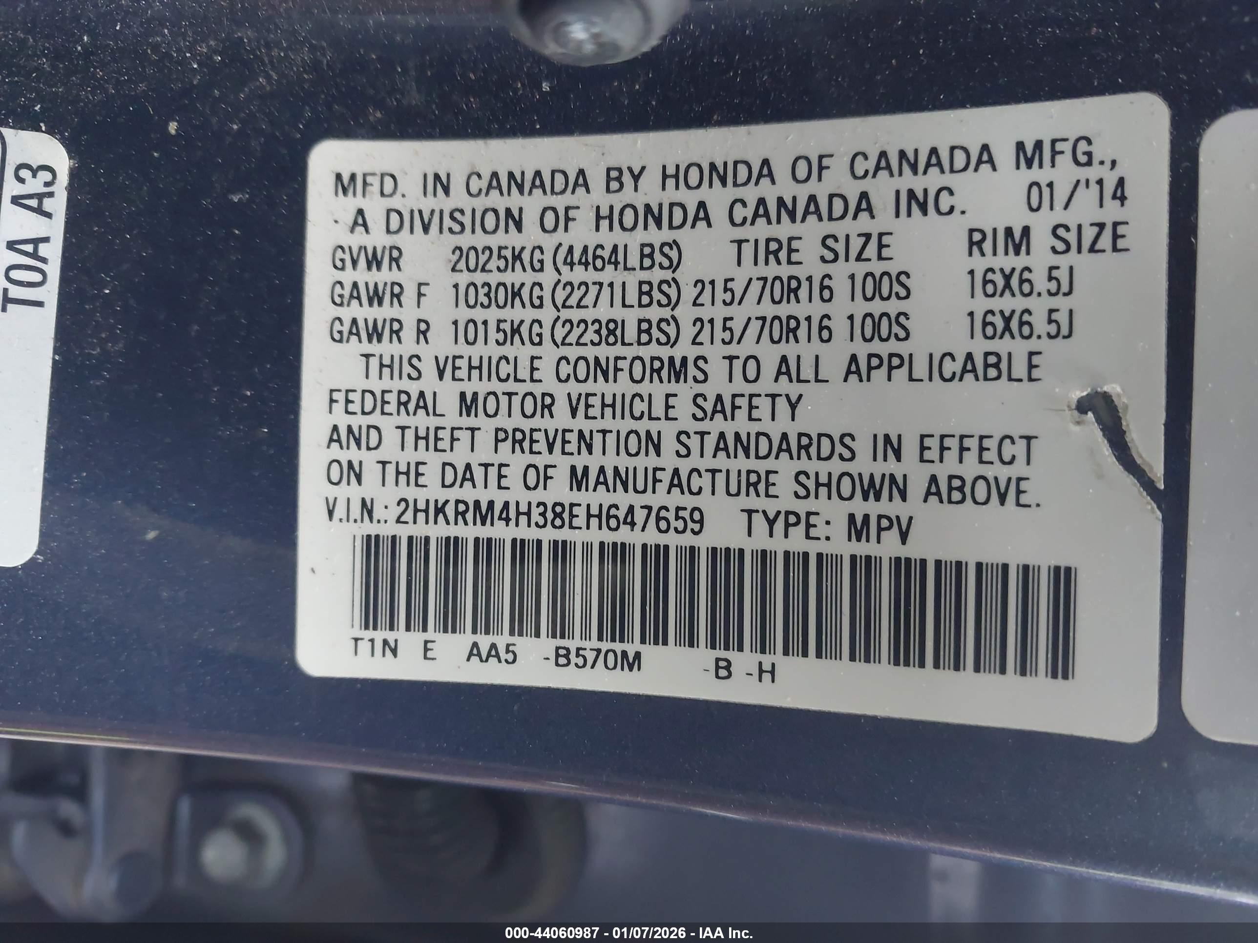 HONDA CR-V image 9