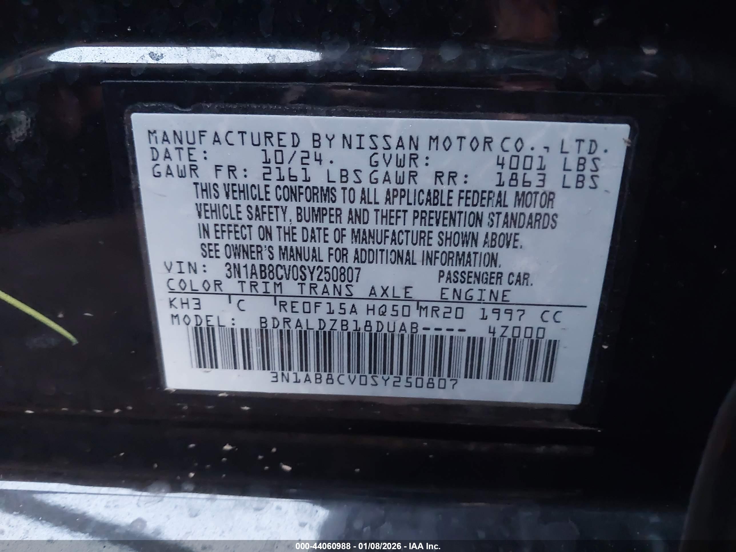 NISSAN SENTRA image 9