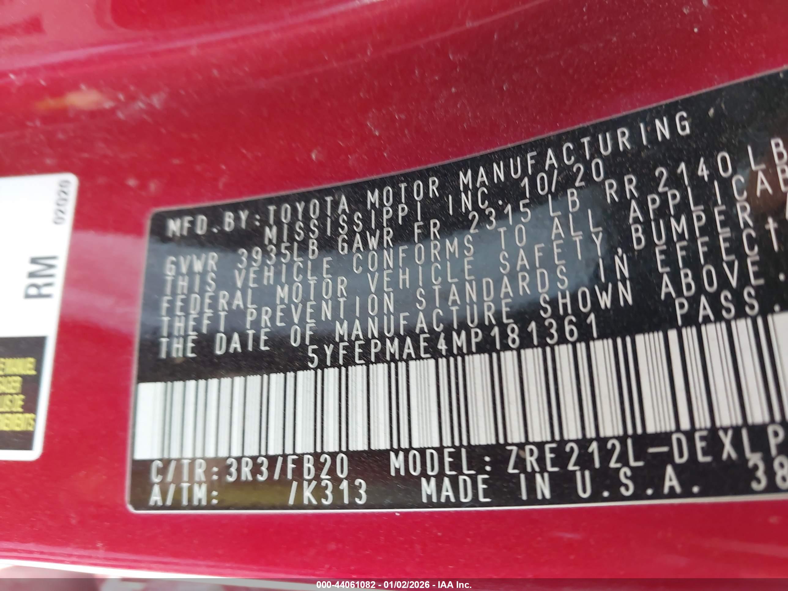 TOYOTA COROLLA image 9