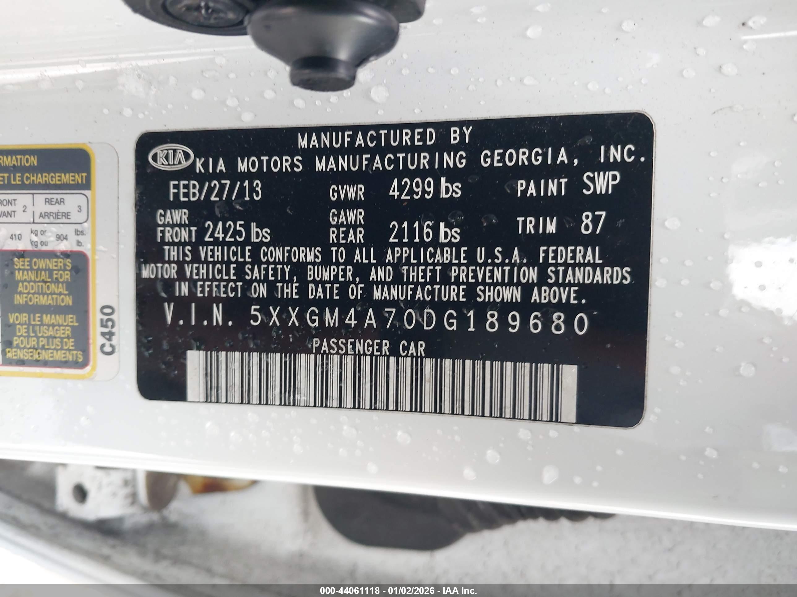 KIA OPTIMA image 9