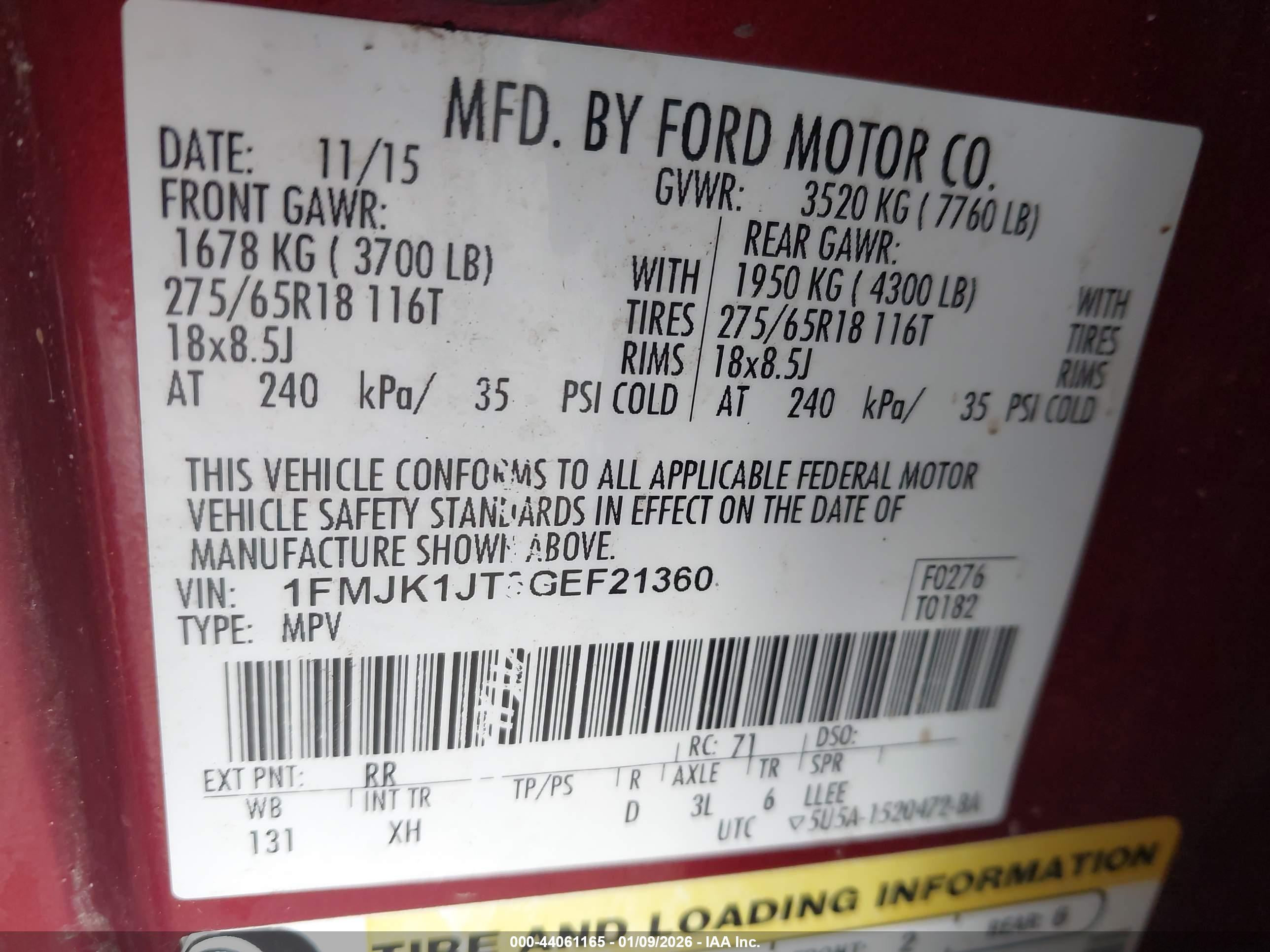 FORD EXPEDITION image 9