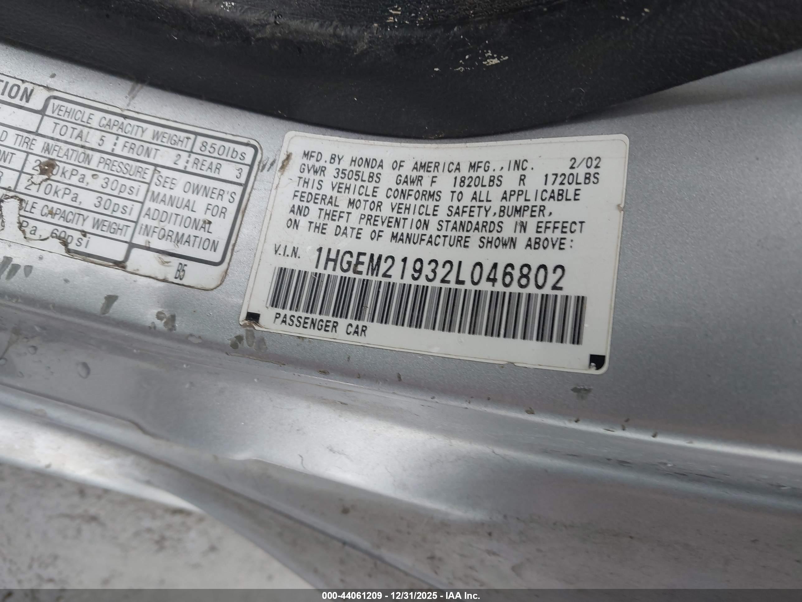 HONDA CIVIC image 9