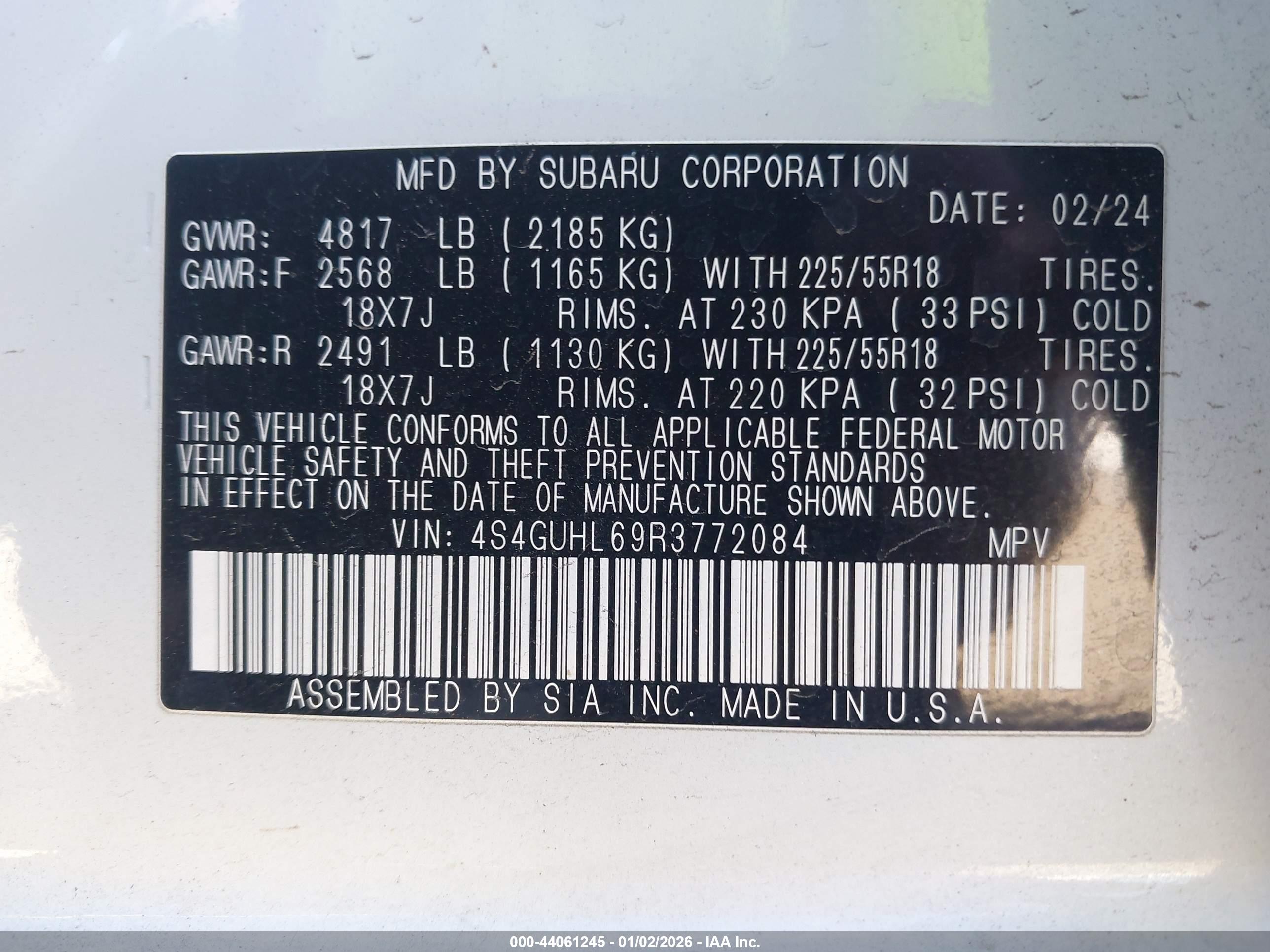 SUBARU CROSSTREK image 9