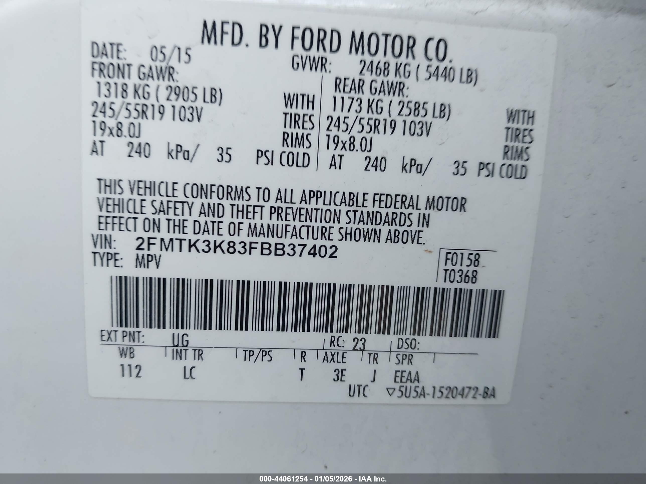 FORD EDGE image 9