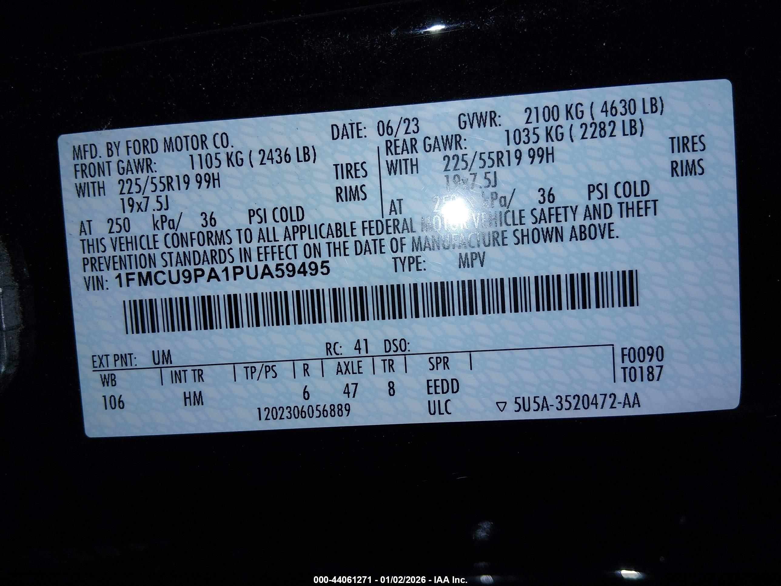 FORD ESCAPE image 9
