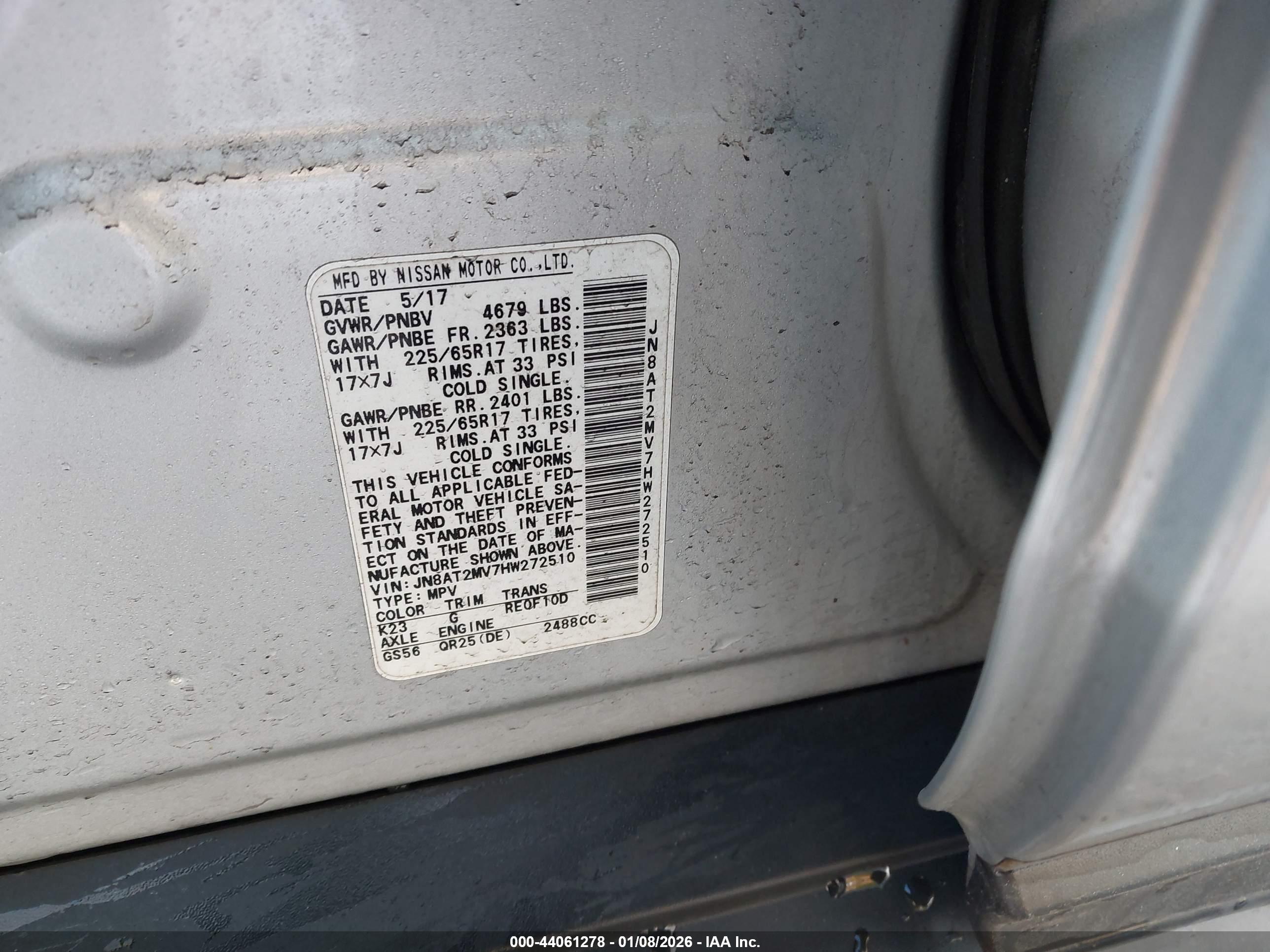NISSAN ROGUE image 9