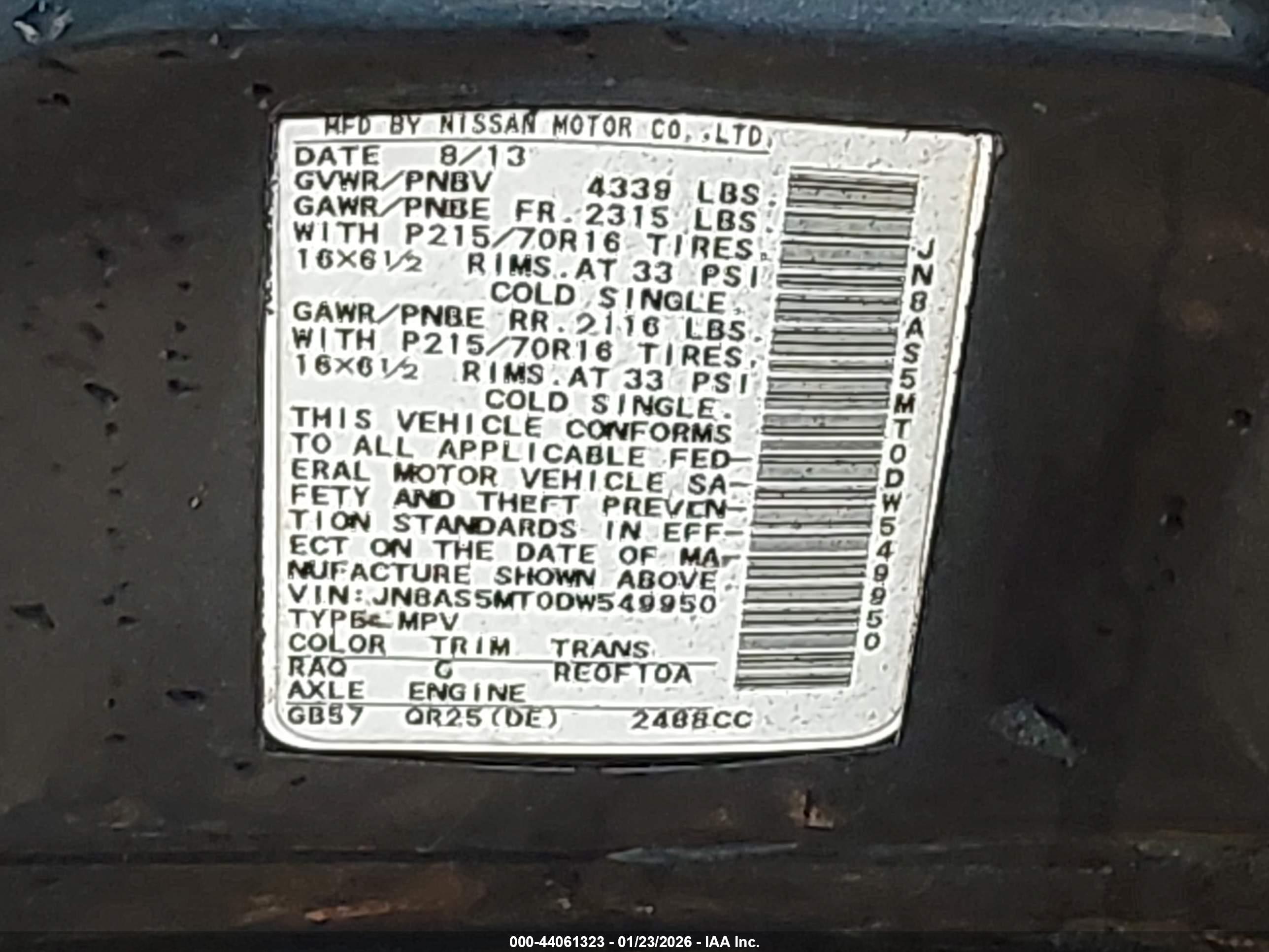 NISSAN ROGUE image 9