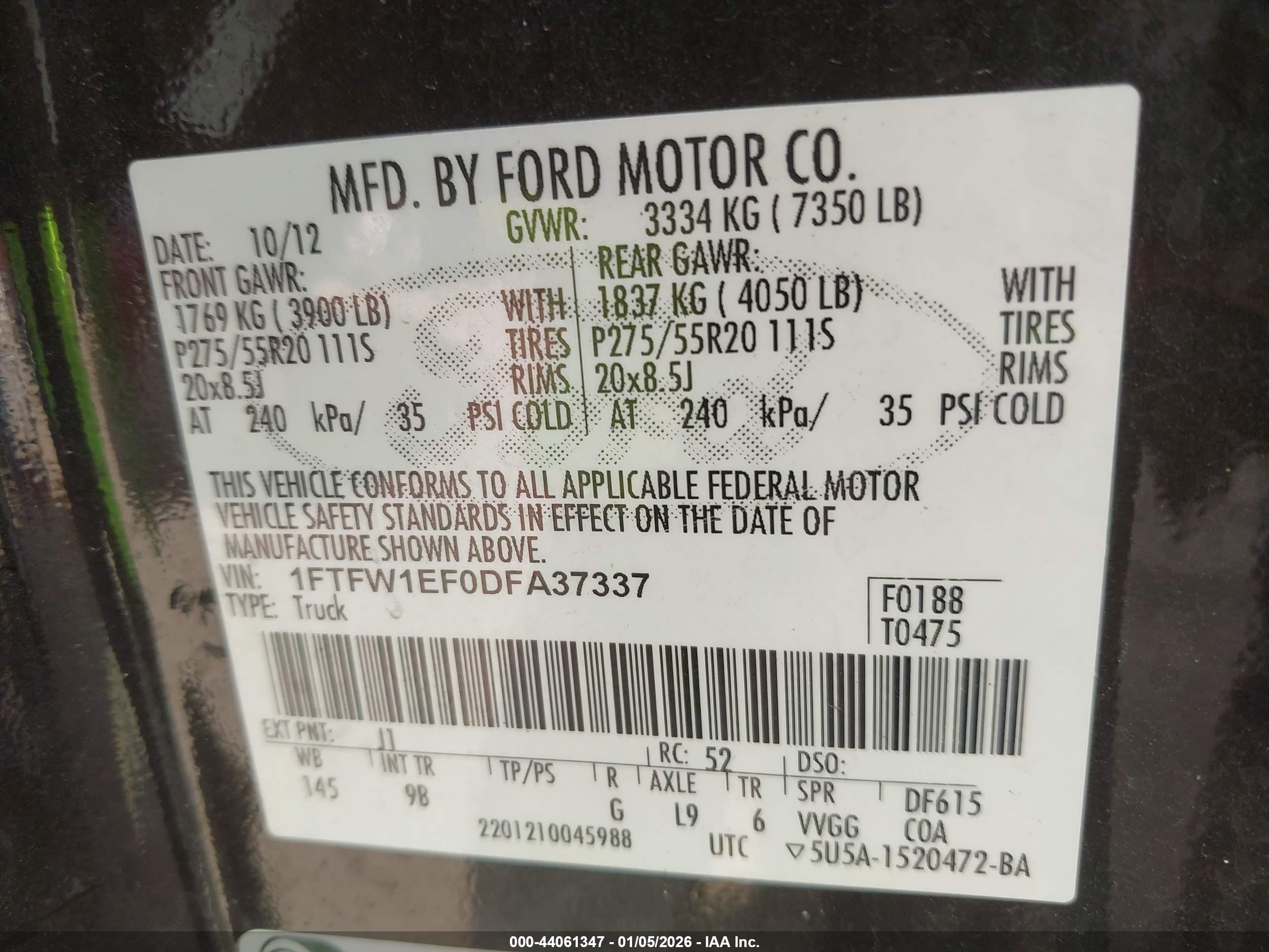 FORD F-150 image 9