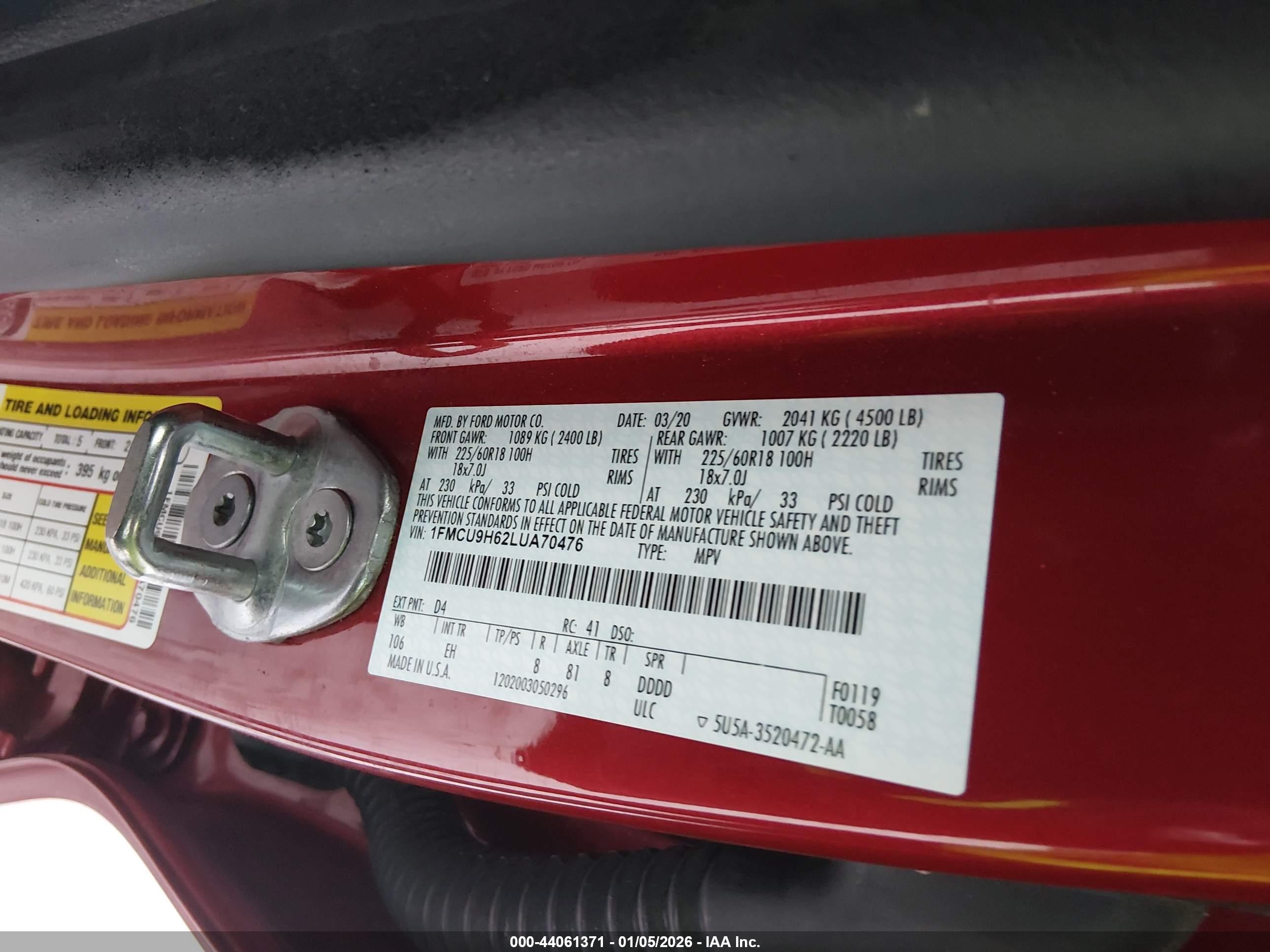 FORD ESCAPE image 9