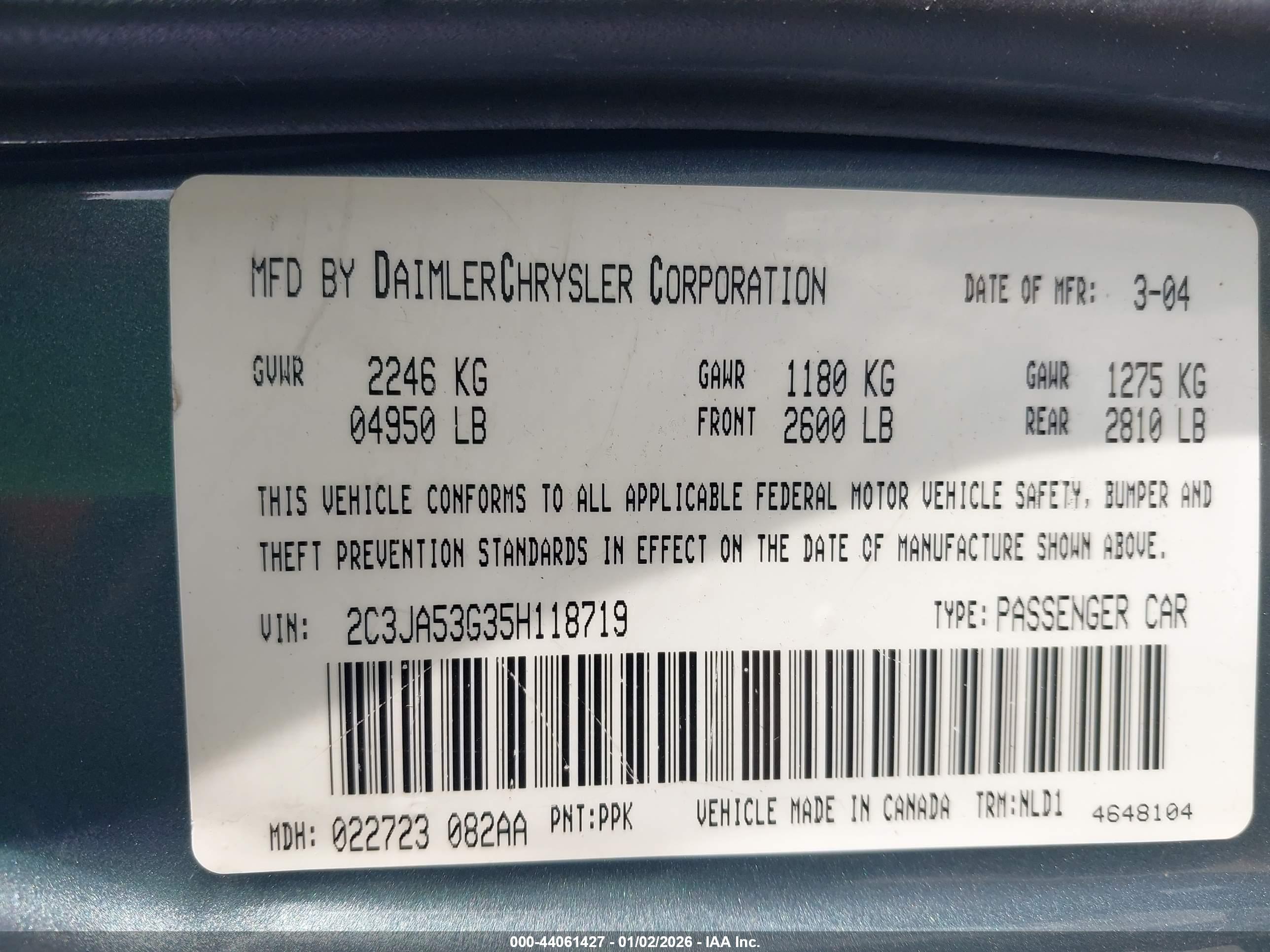 CHRYSLER 300 image 9