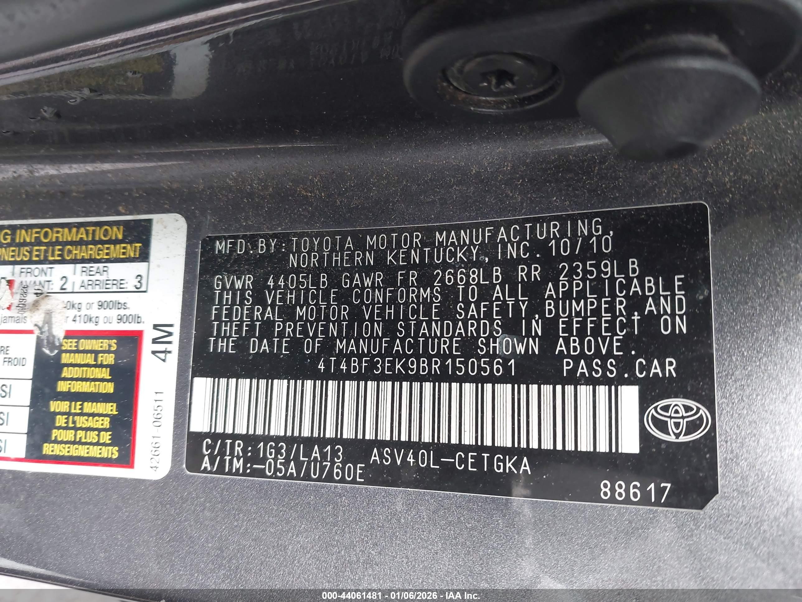 TOYOTA CAMRY image 9