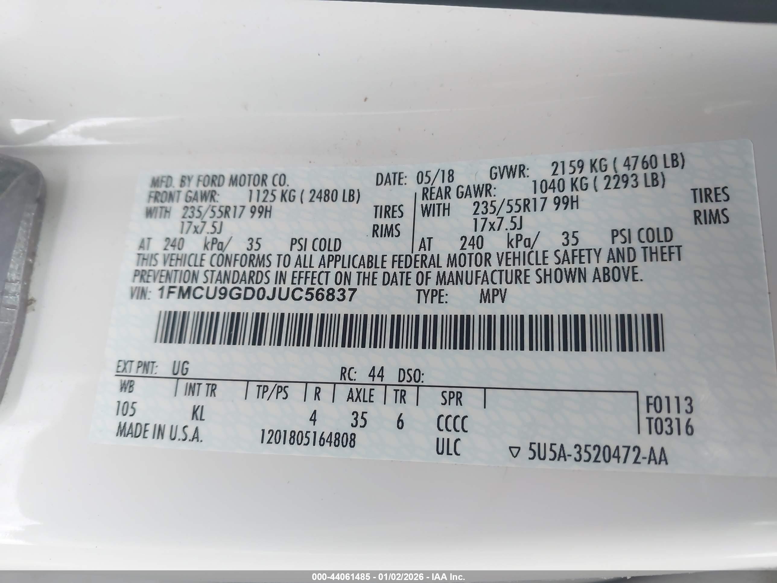 FORD ESCAPE image 9