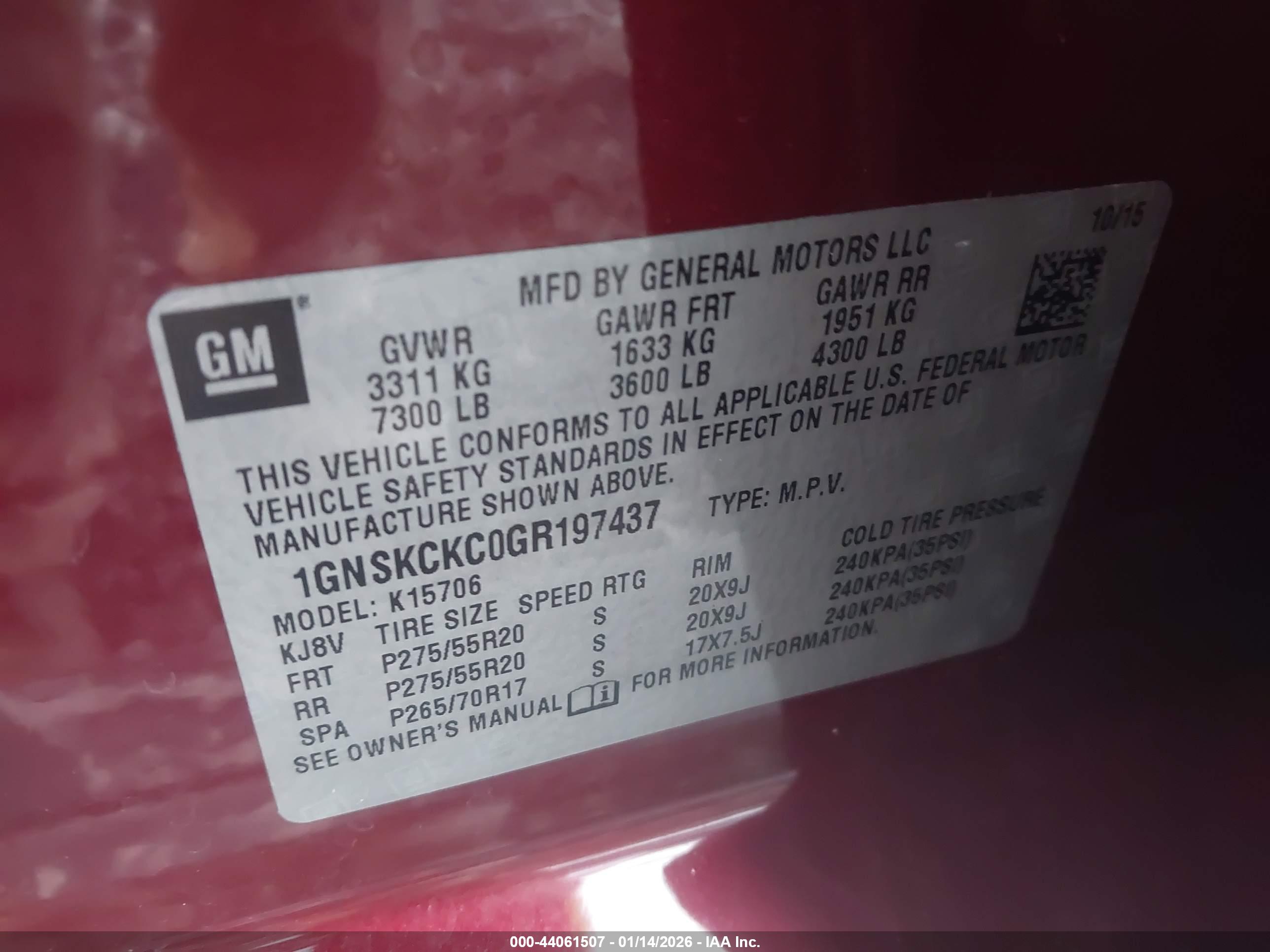 CHEVROLET TAHOE image 9