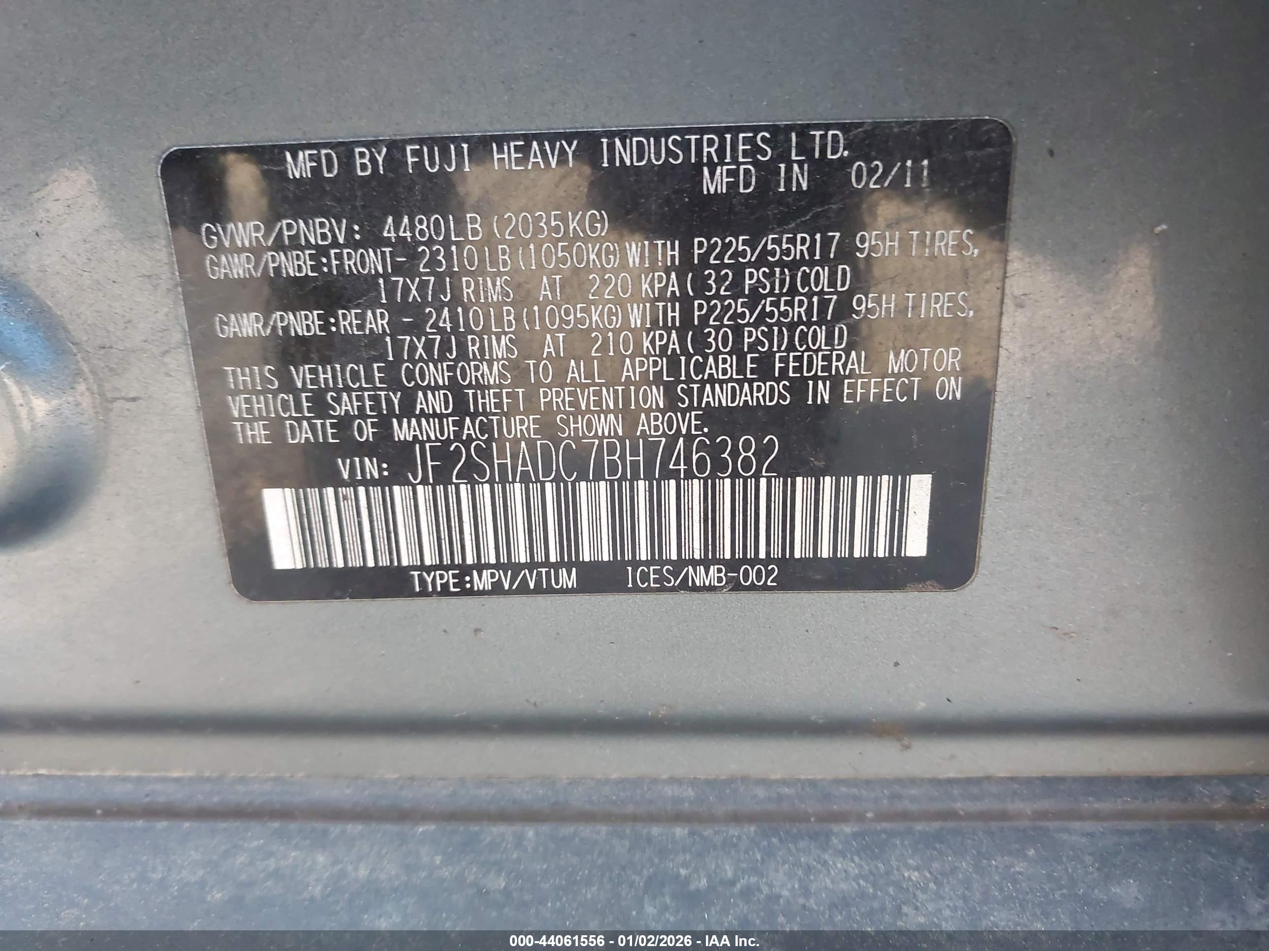 SUBARU FORESTER image 9