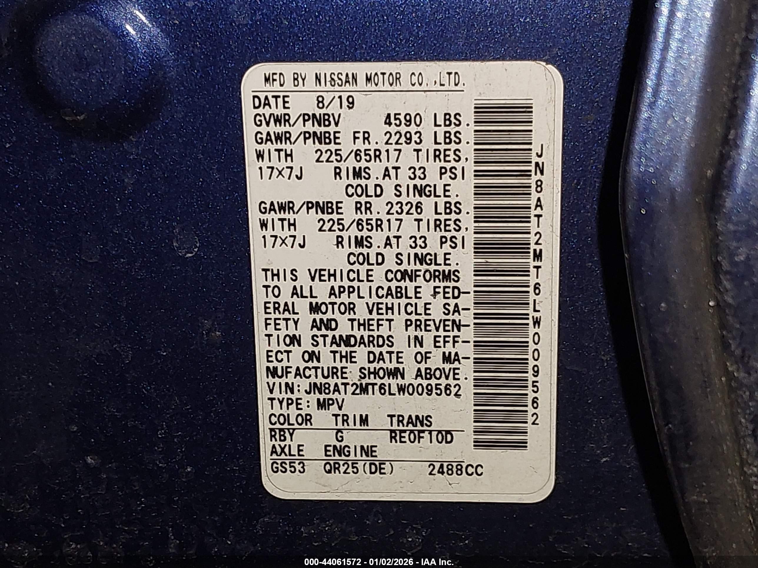 NISSAN ROGUE image 9