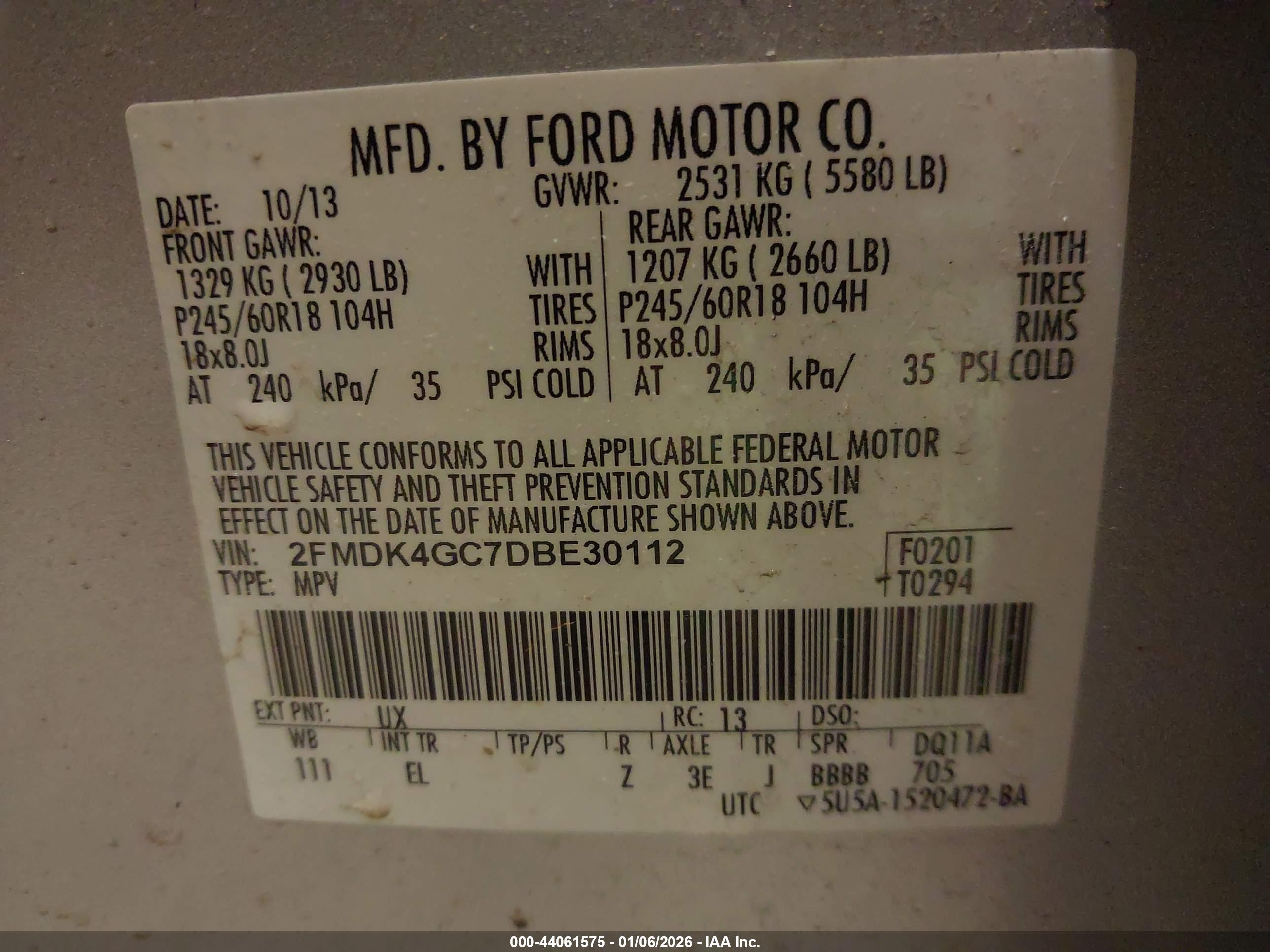 FORD EDGE image 9