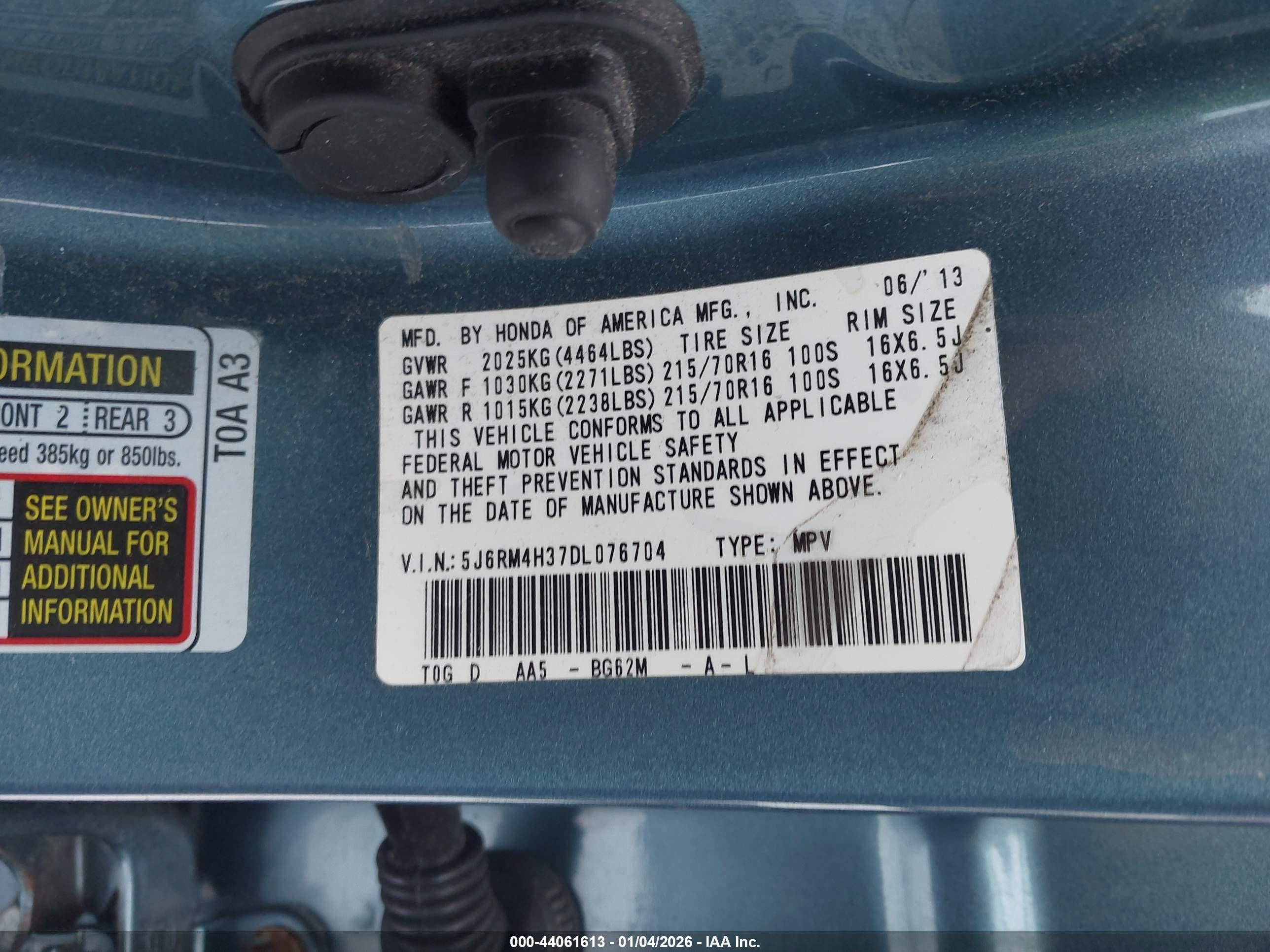 HONDA CR-V image 9