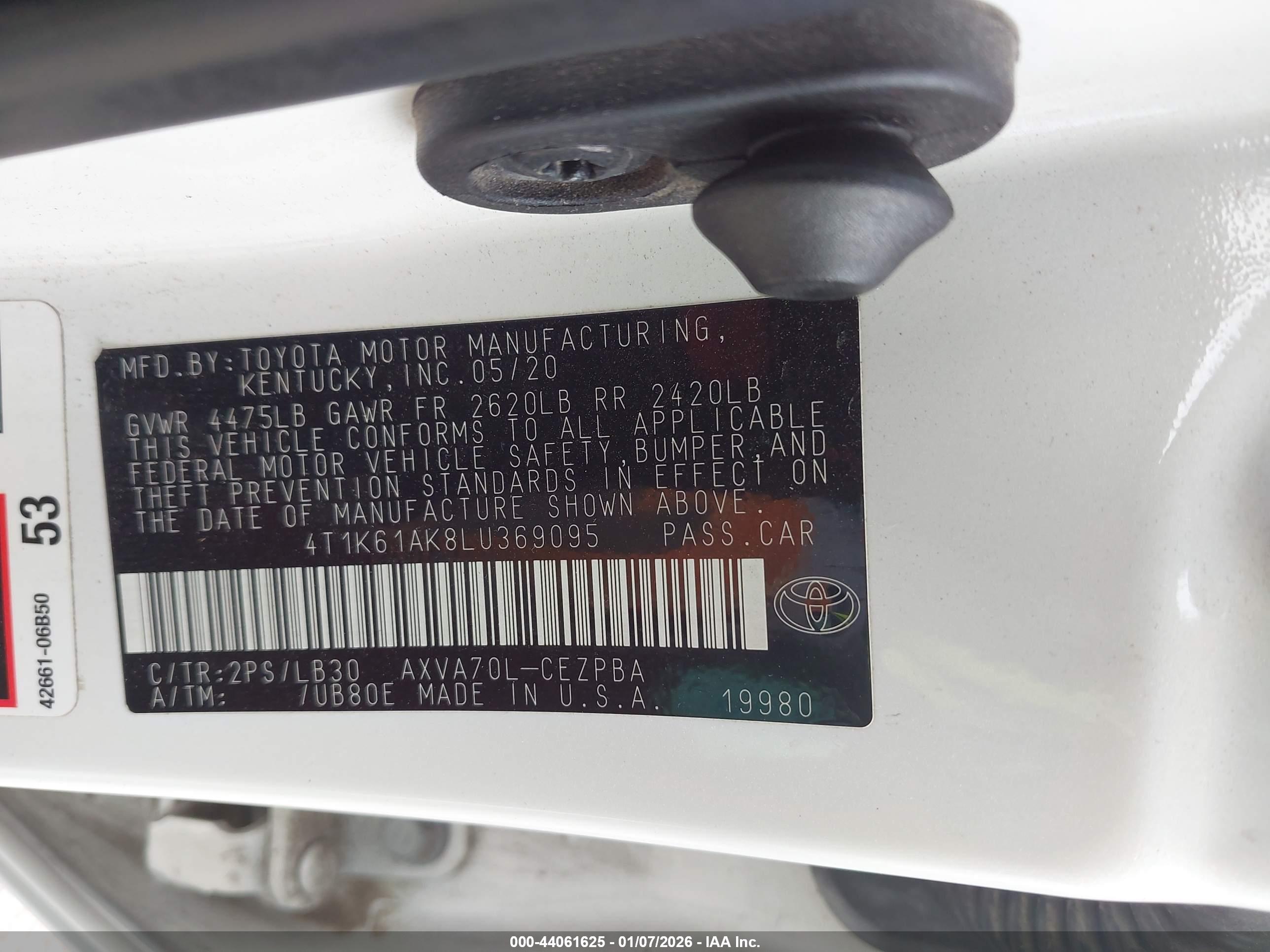 TOYOTA CAMRY image 9