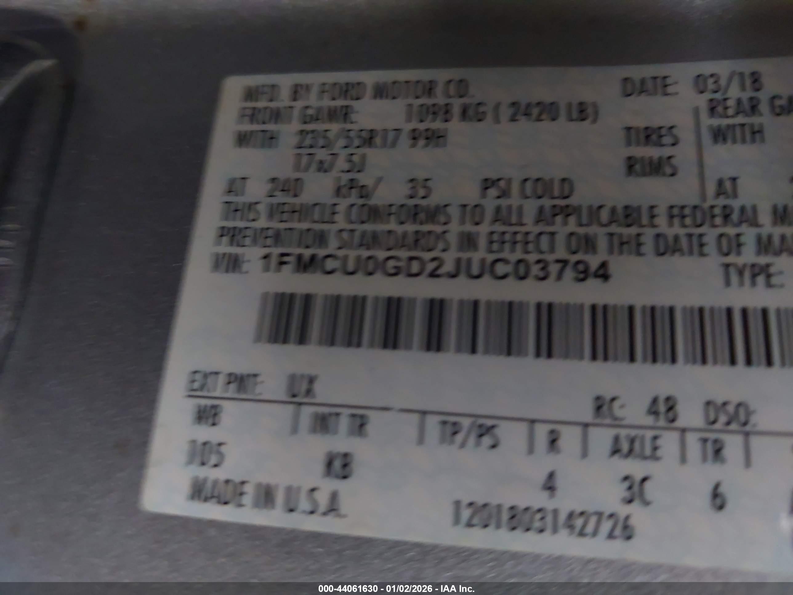 FORD ESCAPE image 9