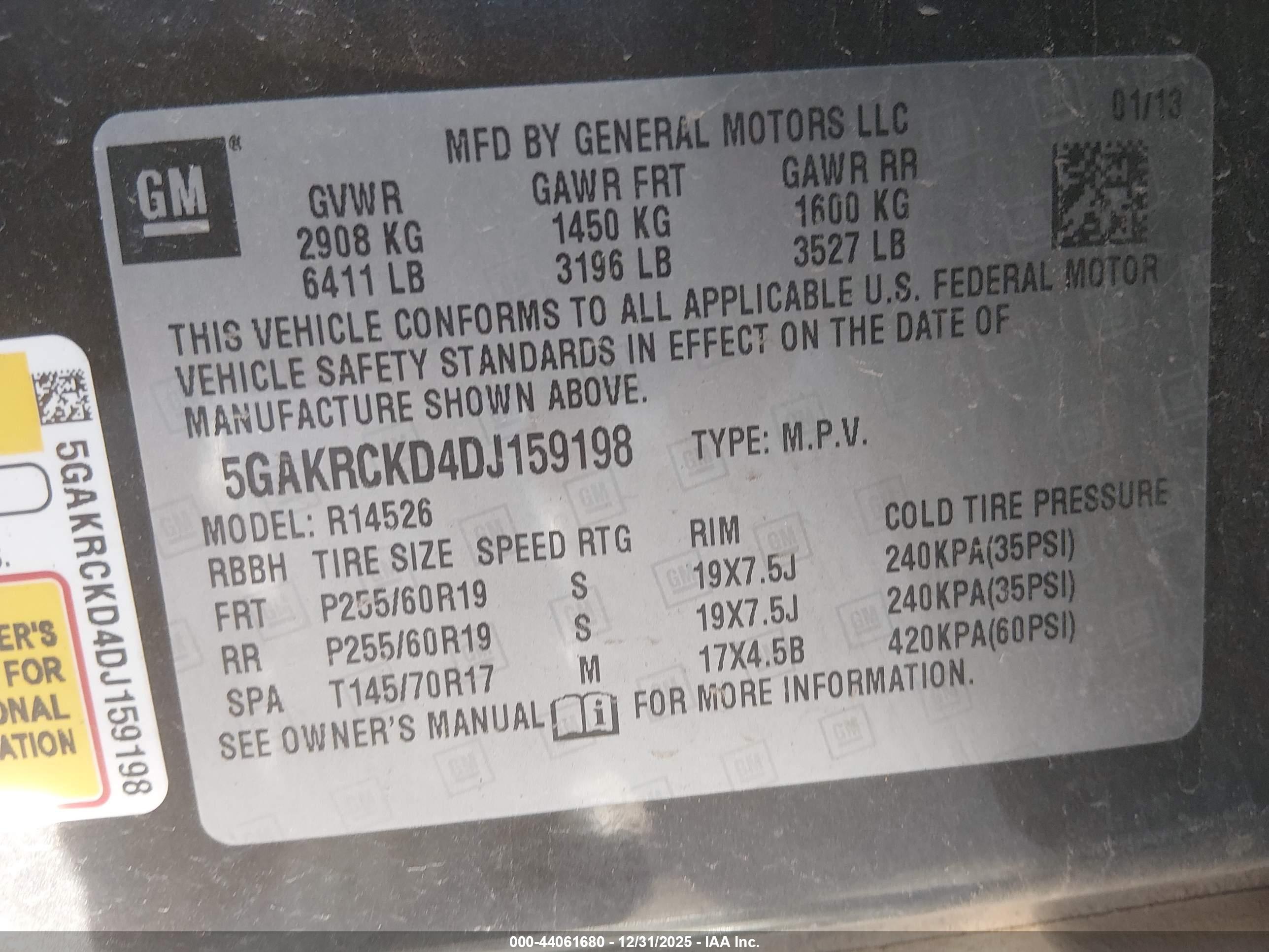 BUICK ENCLAVE image 9
