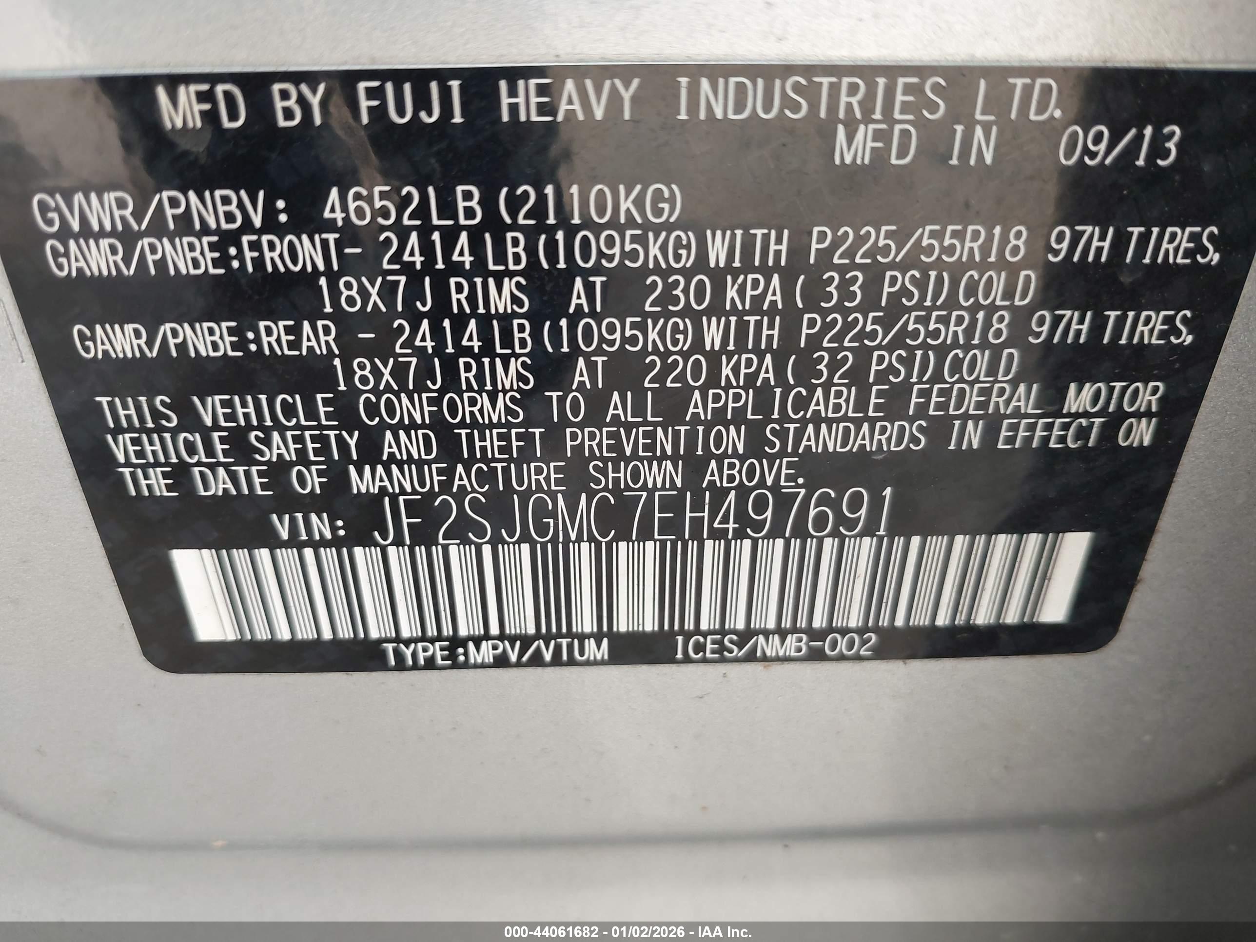 SUBARU FORESTER image 9