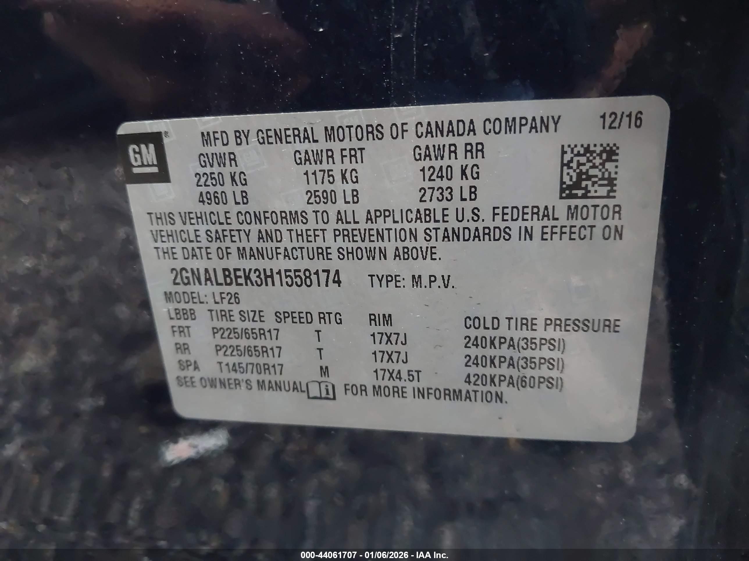 CHEVROLET EQUINOX image 9