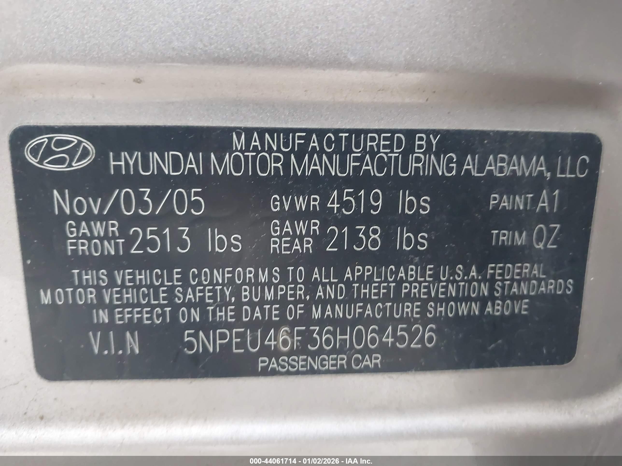 HYUNDAI SONATA image 9
