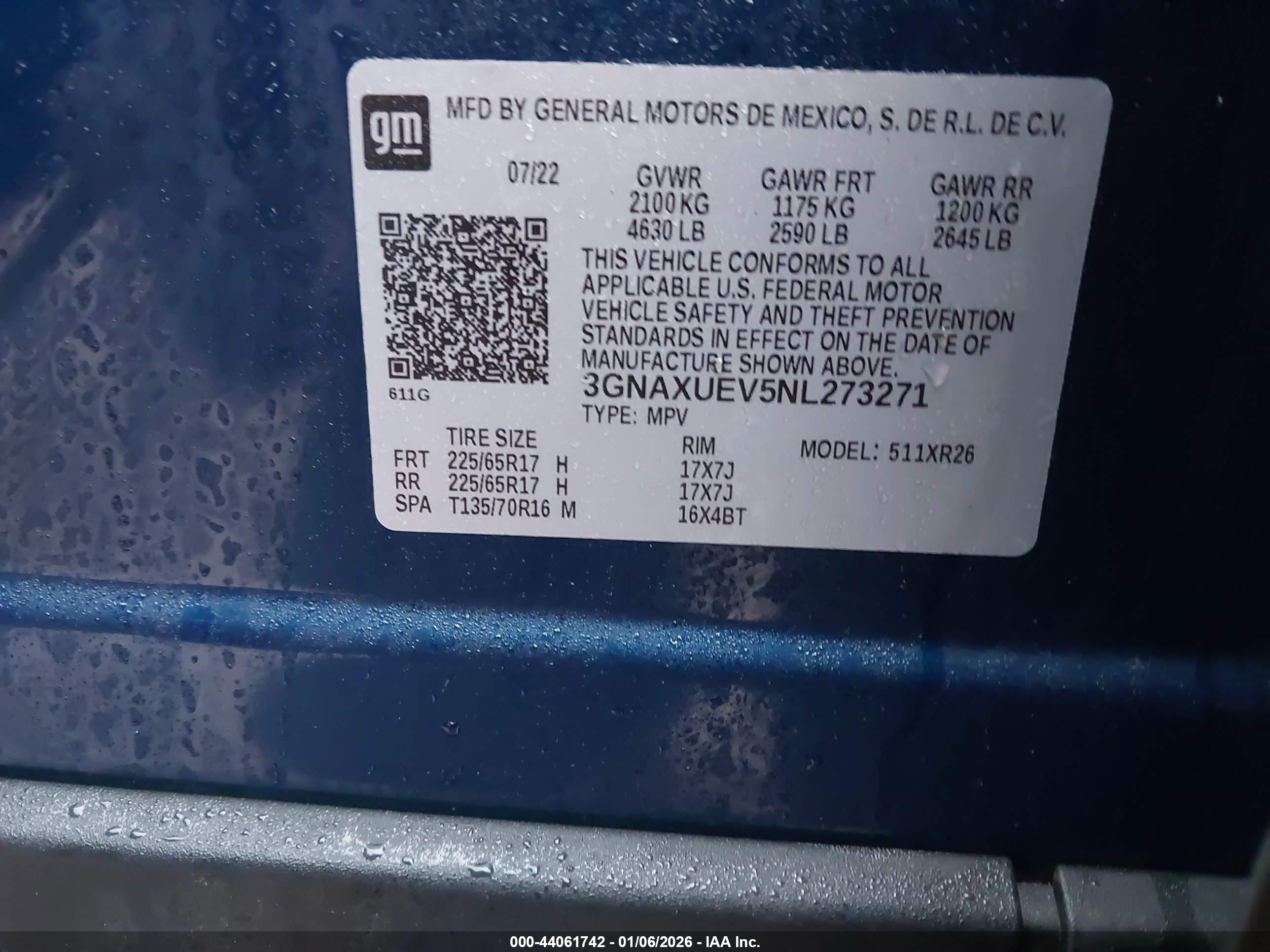 CHEVROLET EQUINOX image 9