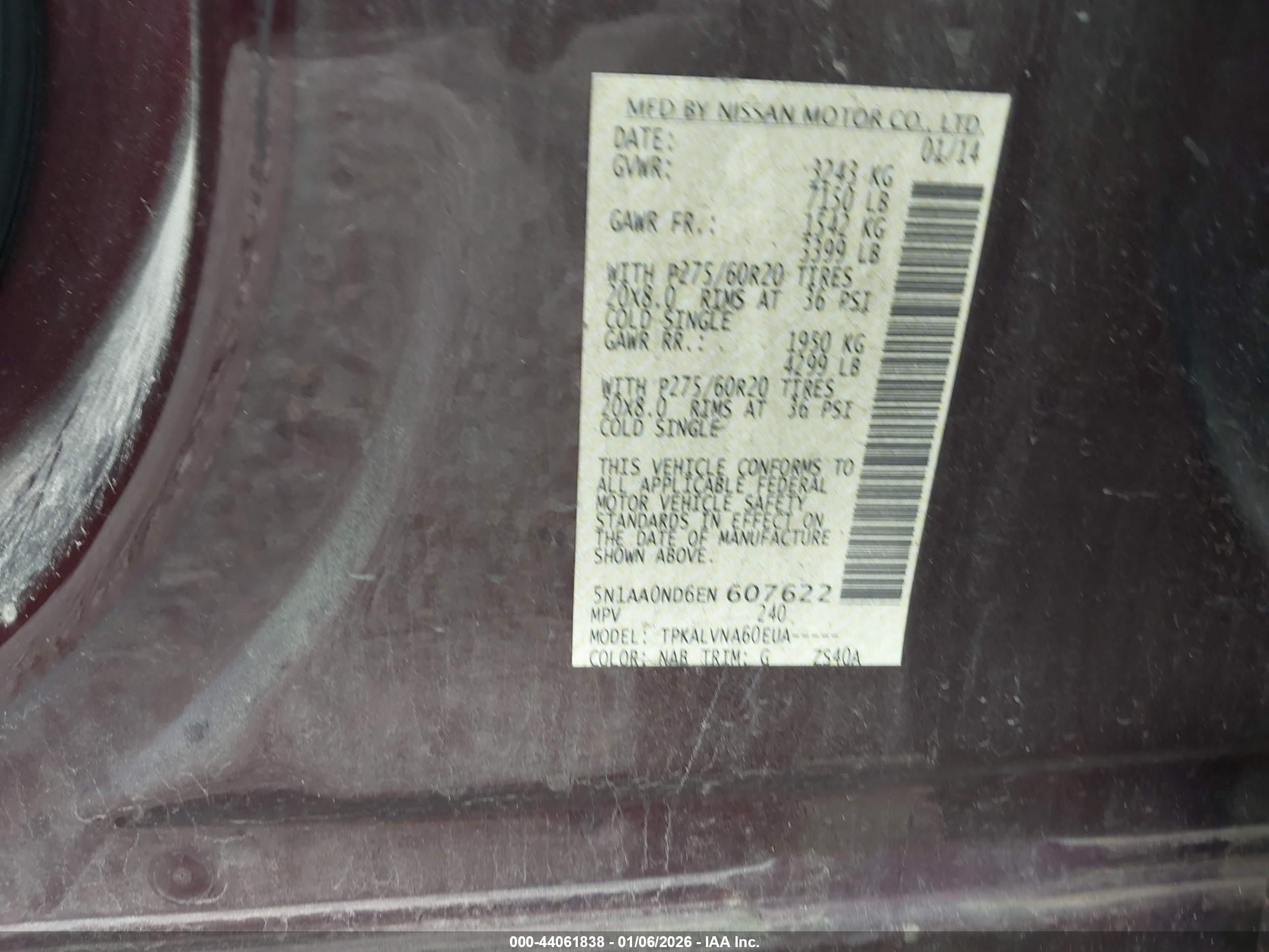 NISSAN ARMADA image 9