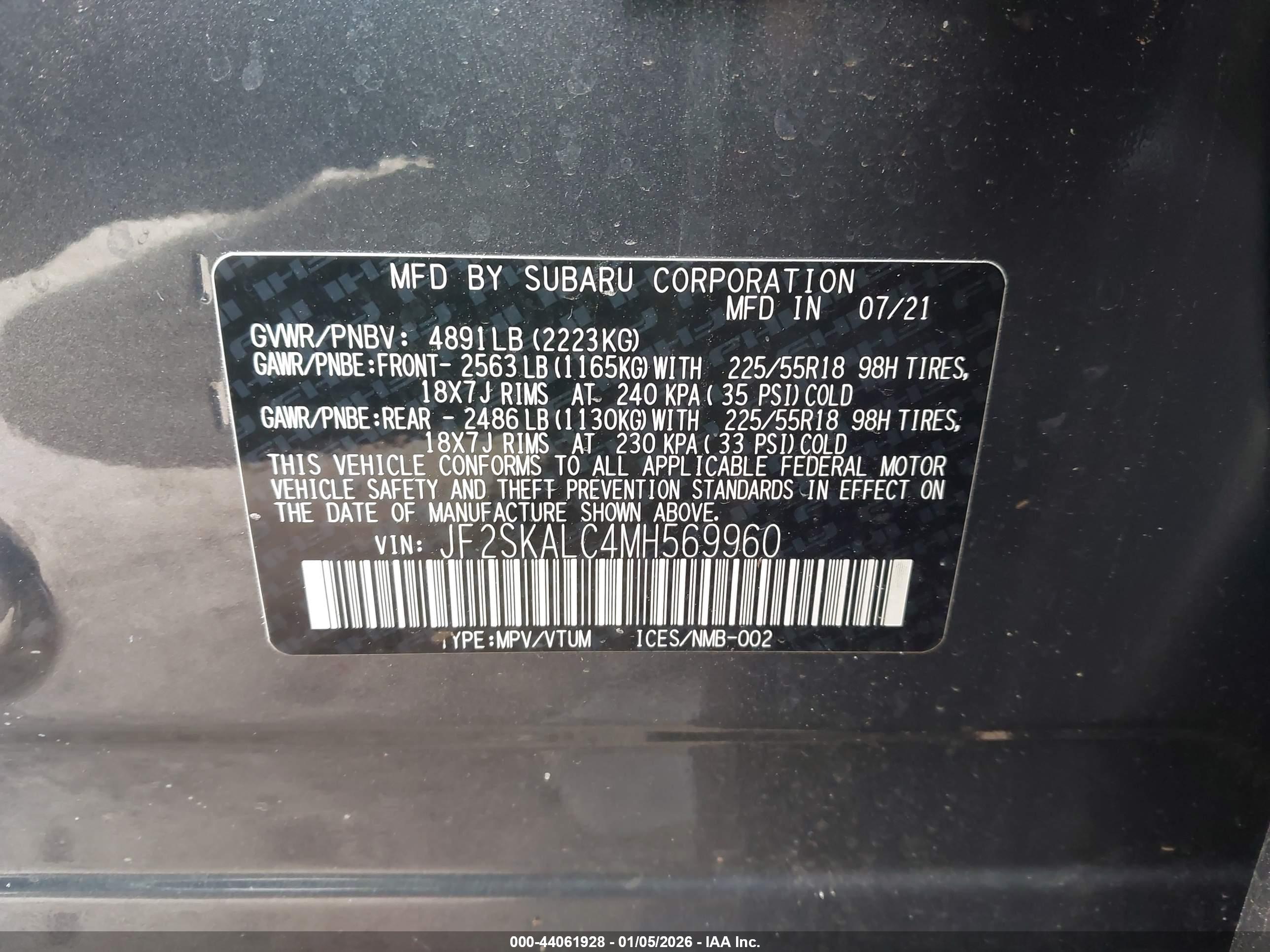 SUBARU FORESTER image 9