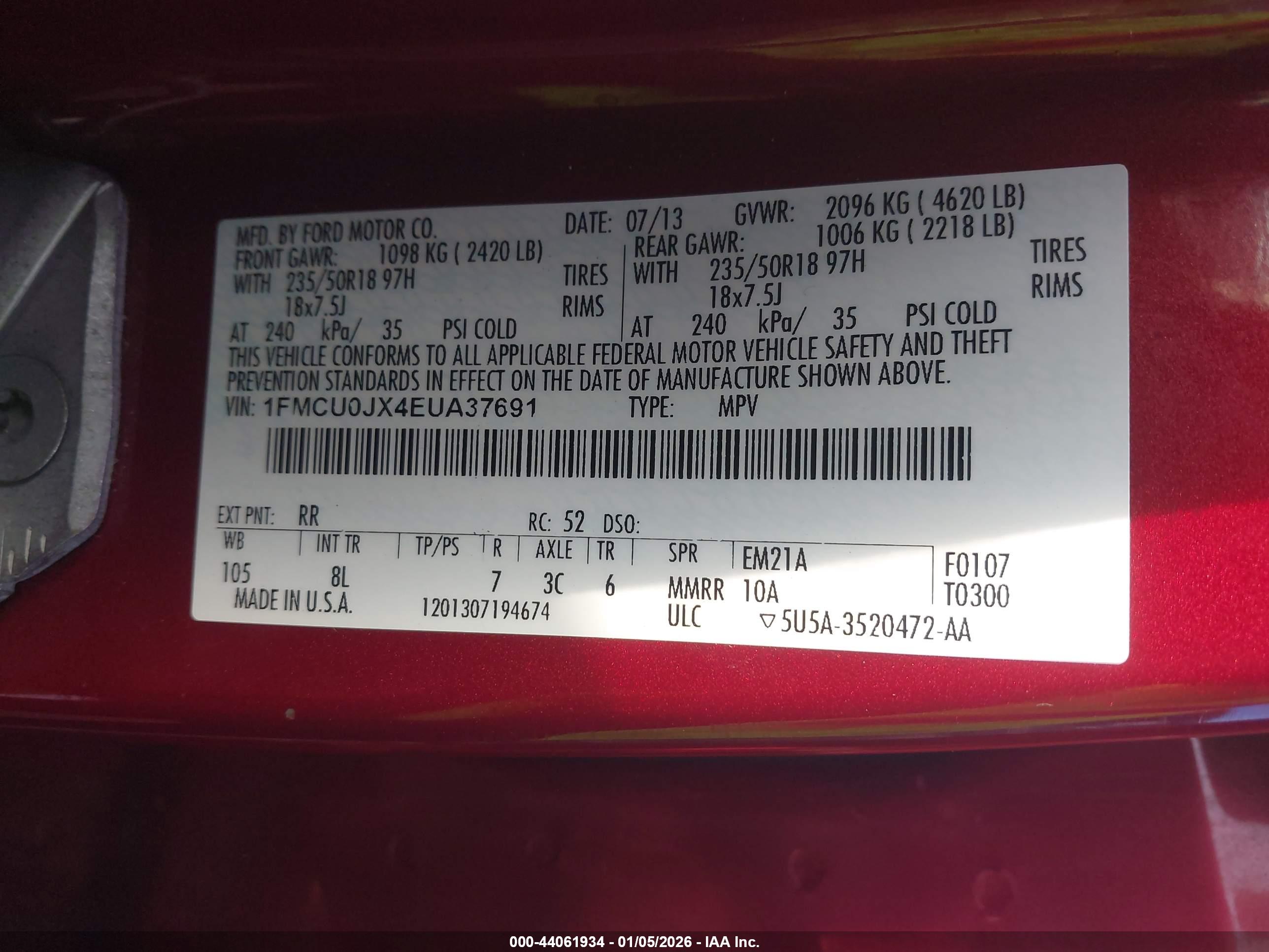 FORD ESCAPE image 9