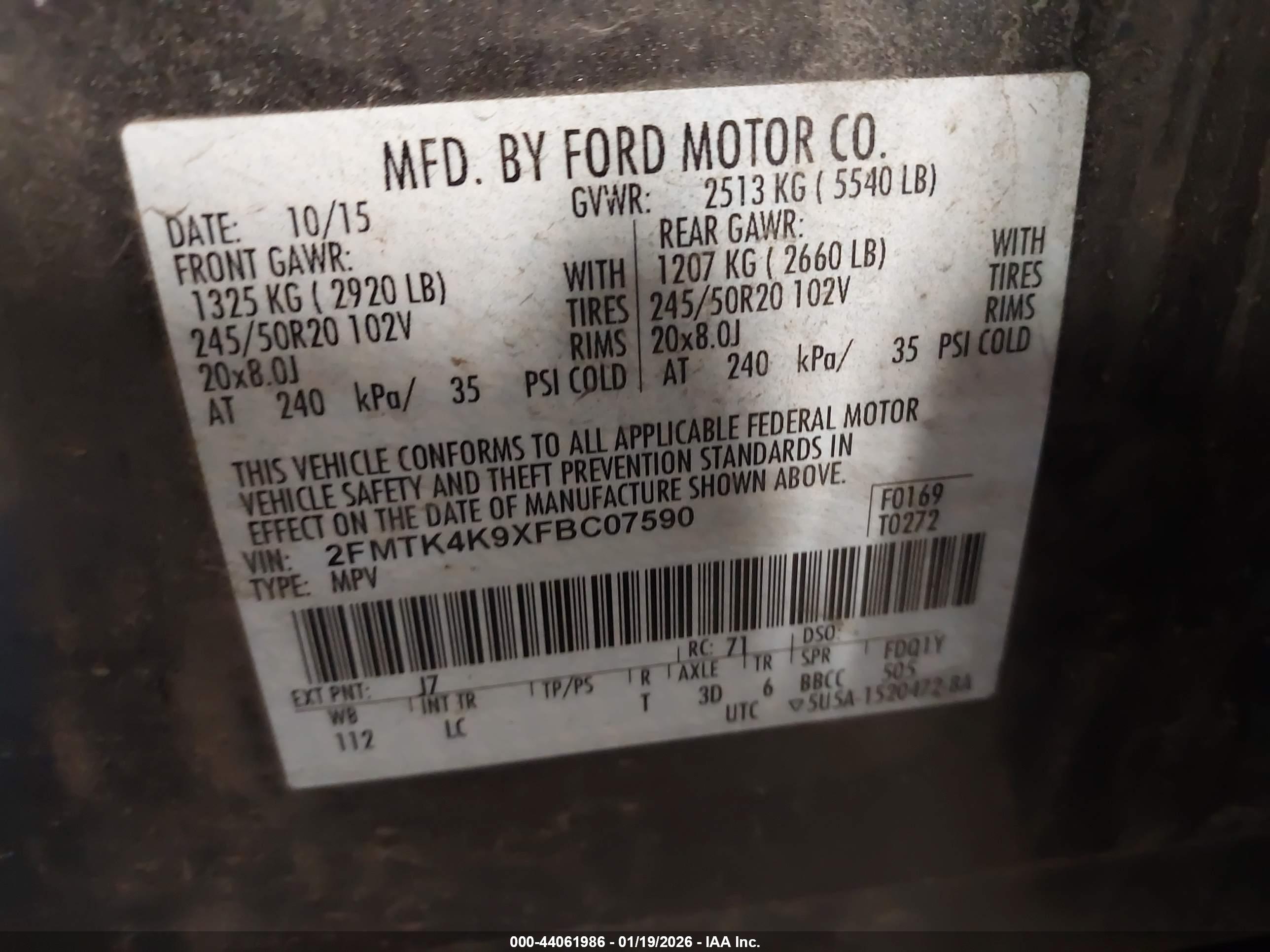 FORD EDGE image 9