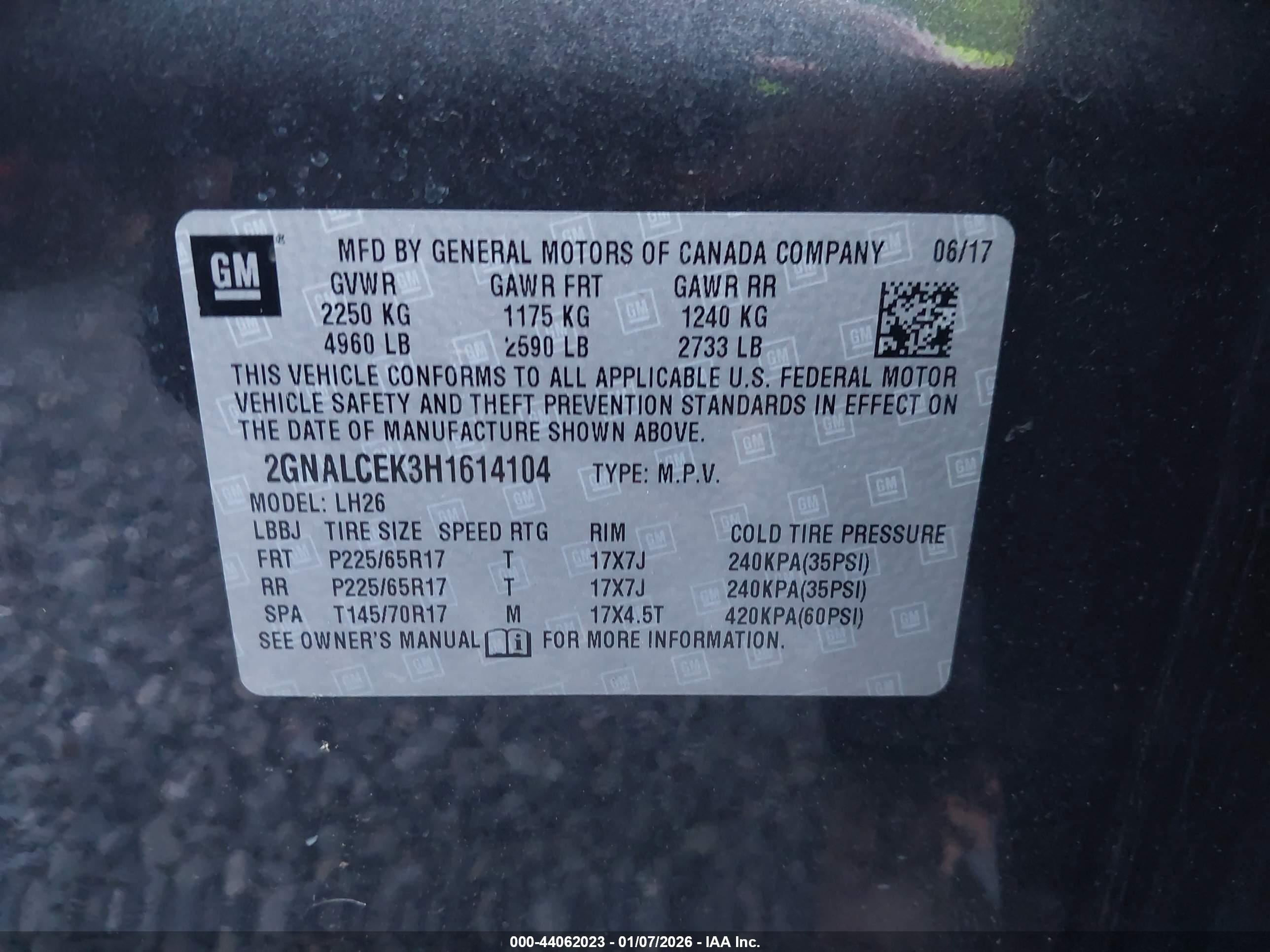 CHEVROLET EQUINOX image 9