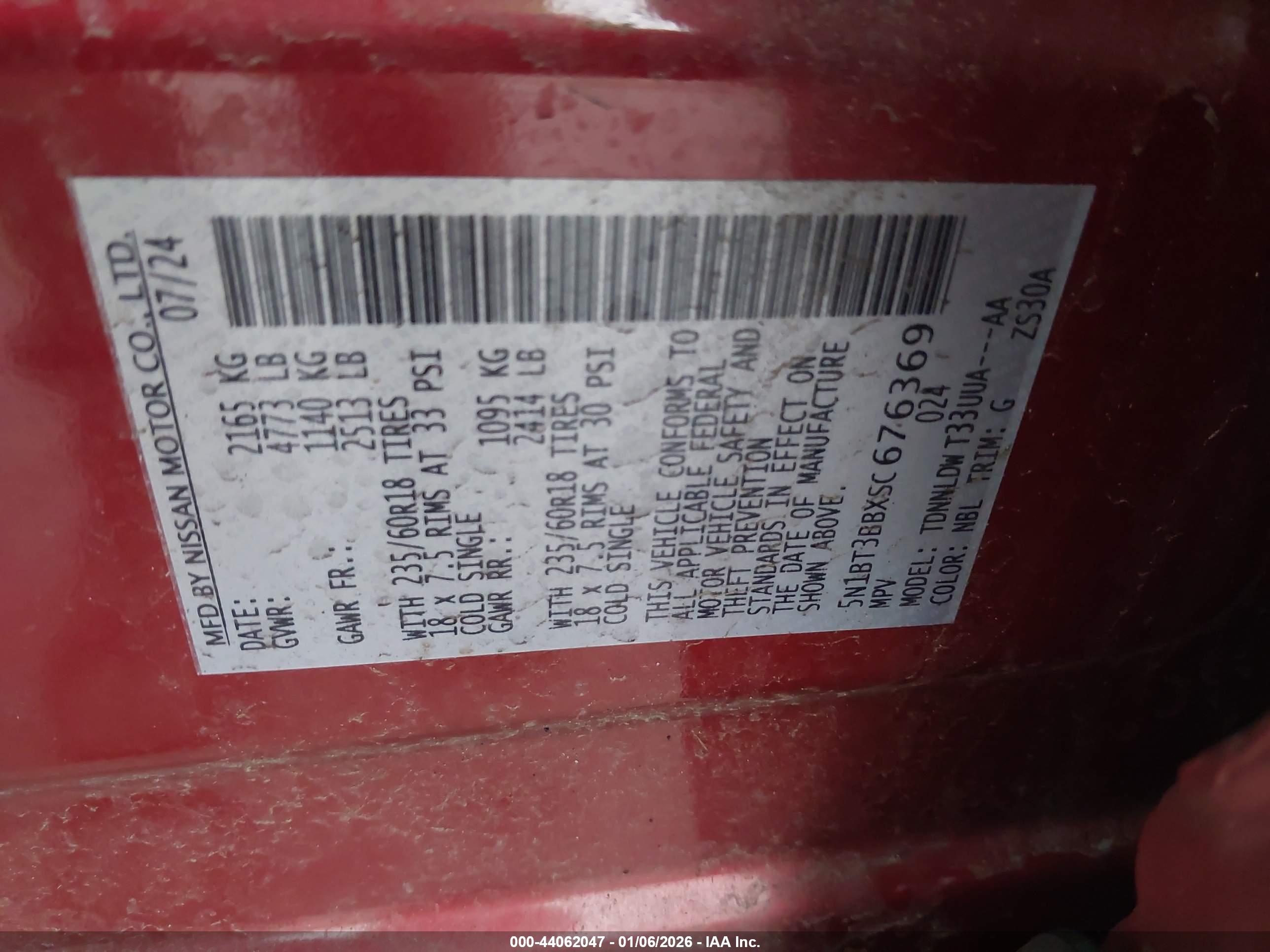 NISSAN ROGUE image 9