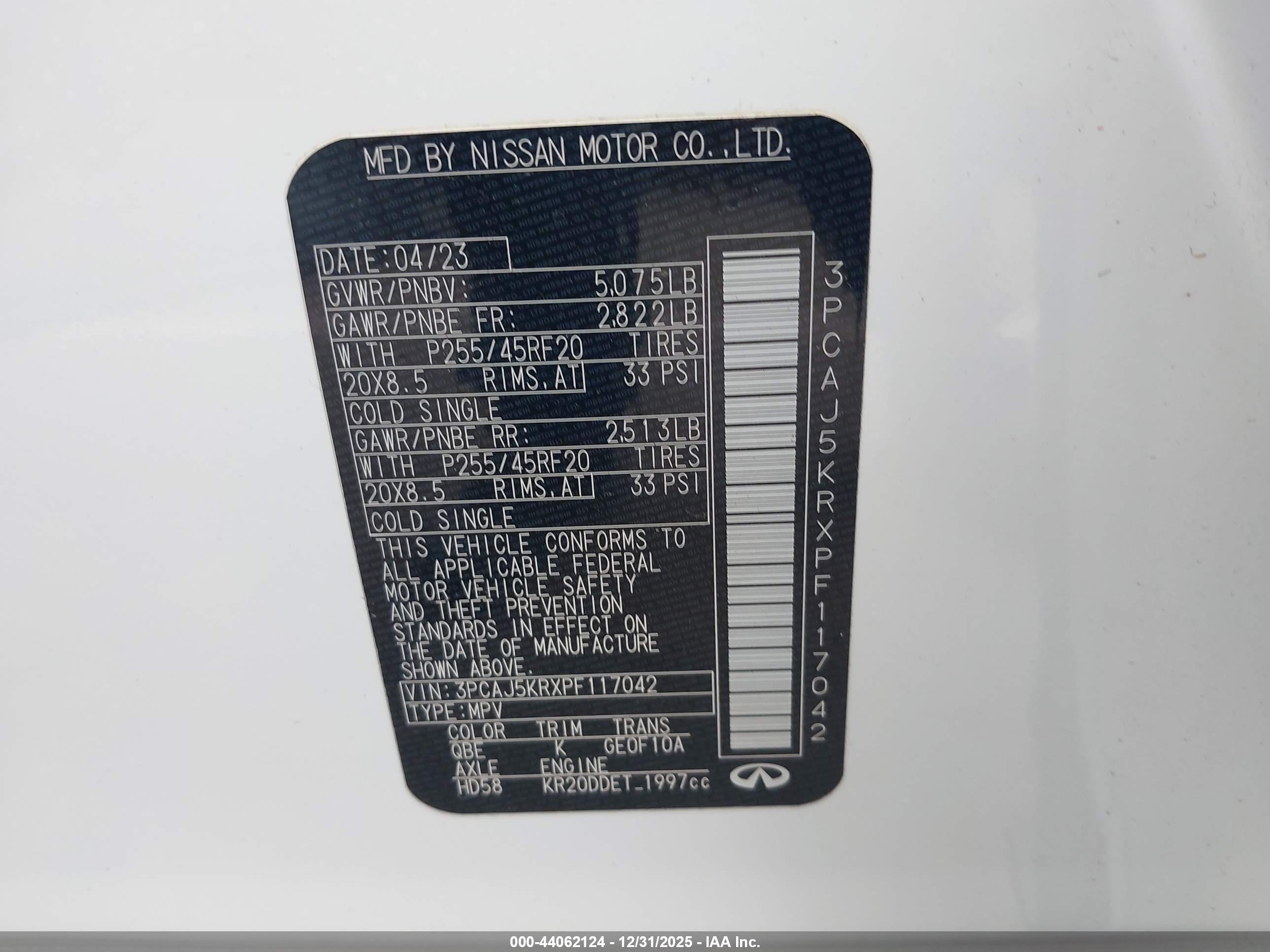 INFINITI QX55 image 9