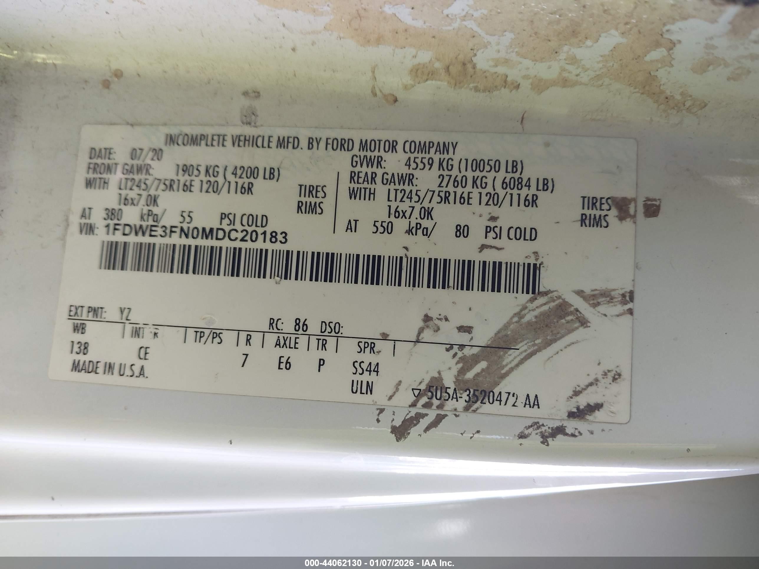 FORD E-350 image 9