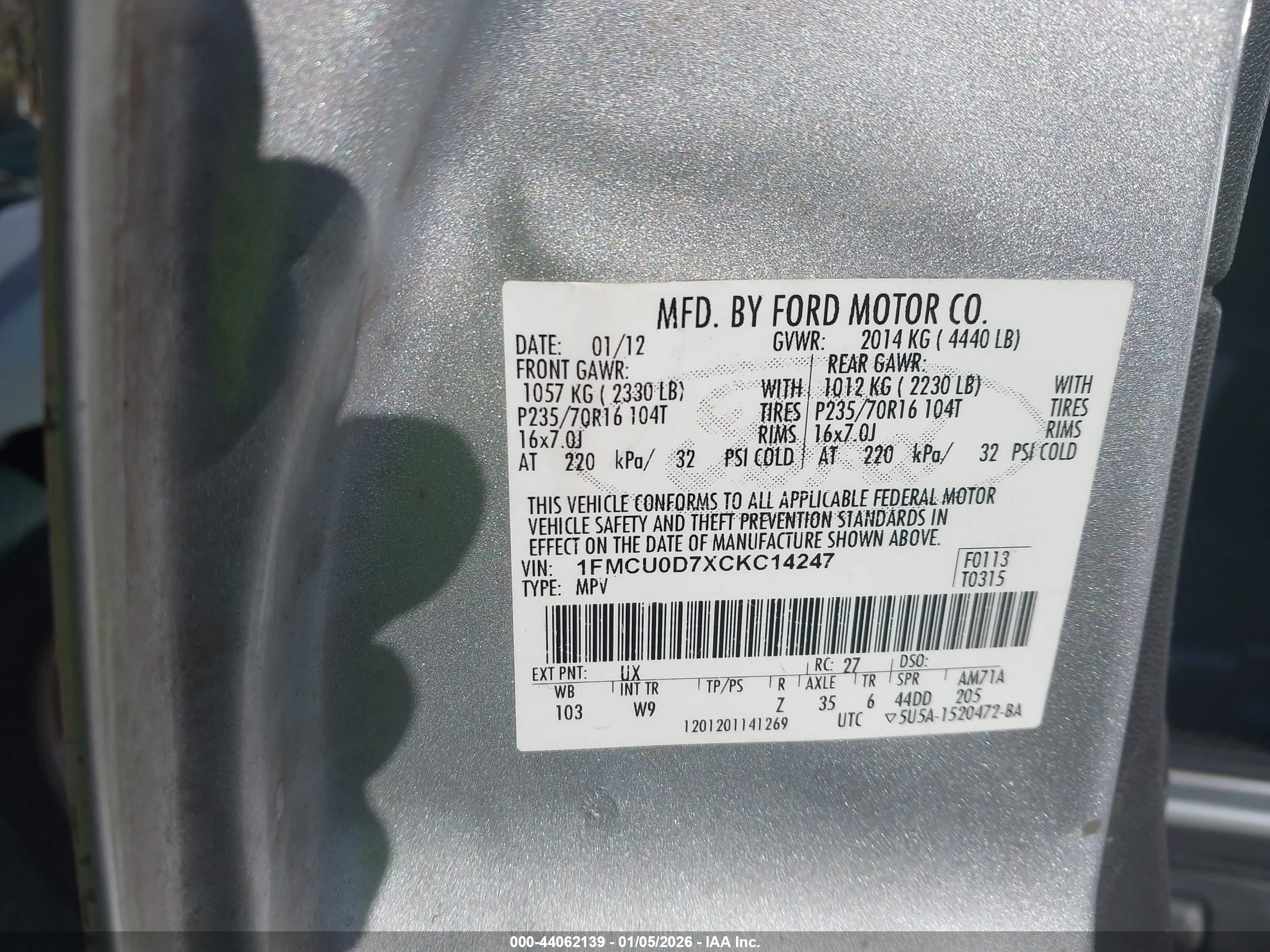 FORD ESCAPE image 9