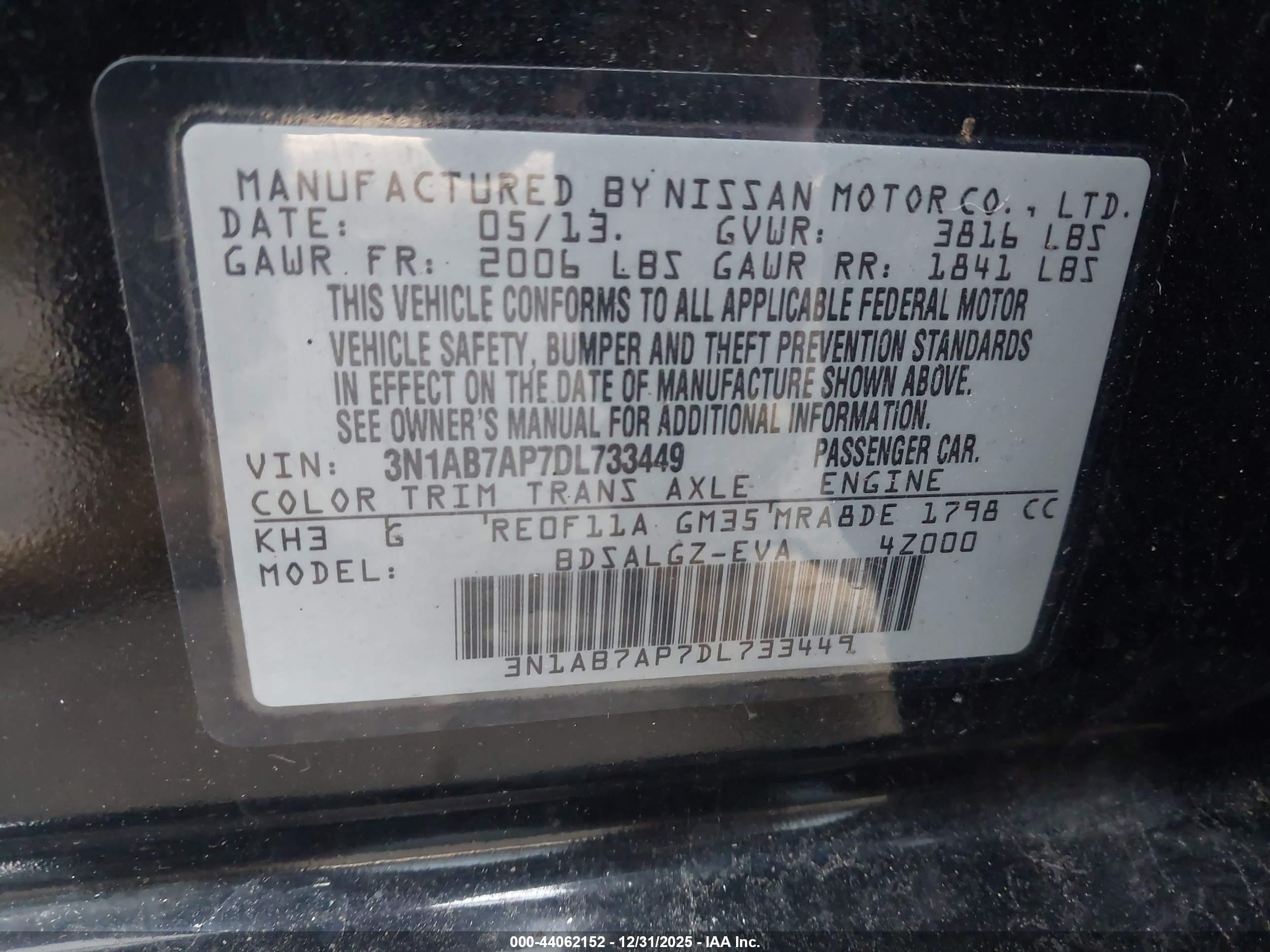 NISSAN SENTRA image 9